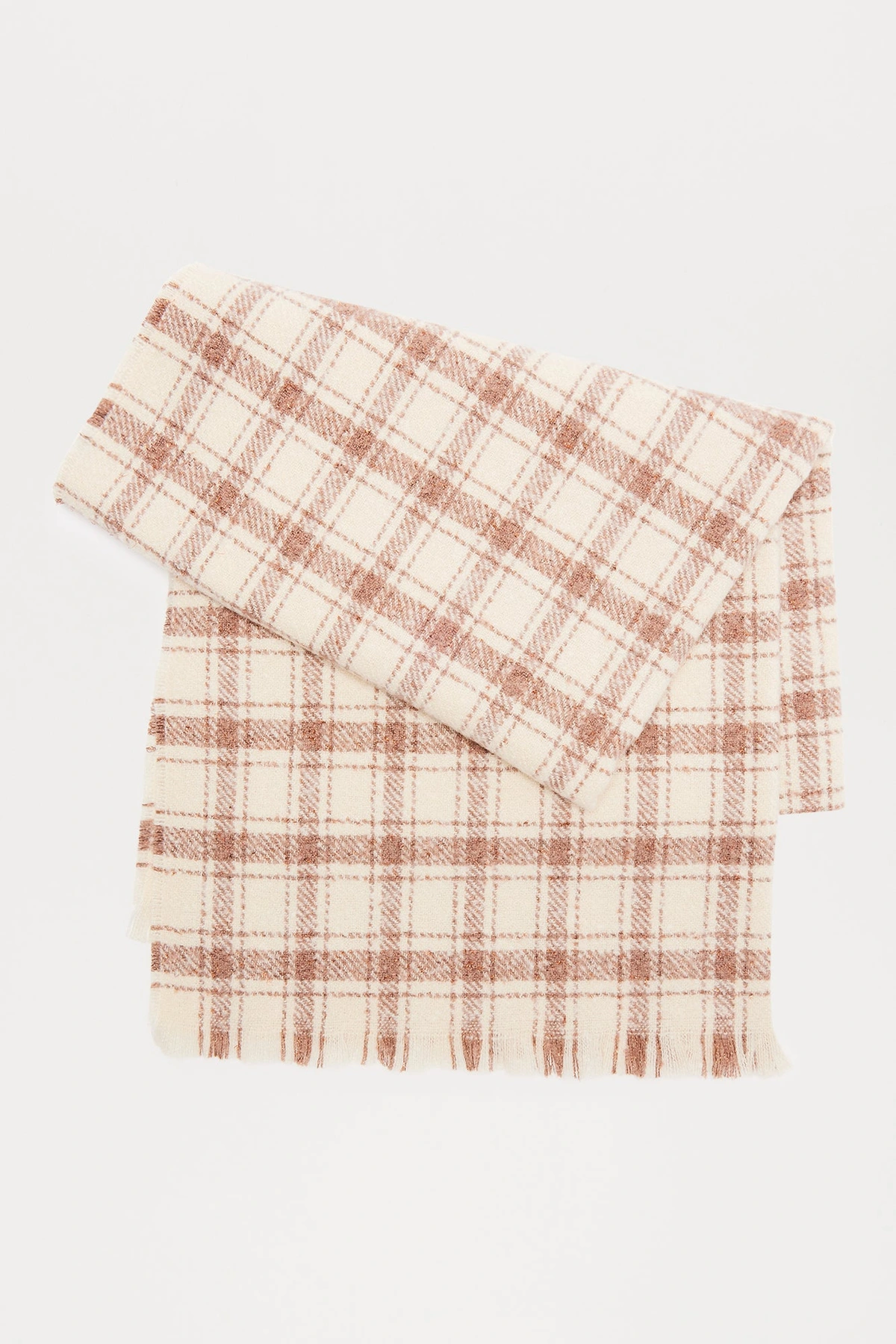 Stepping Outside Scarf - Ivory/combo — Marfim/combinação