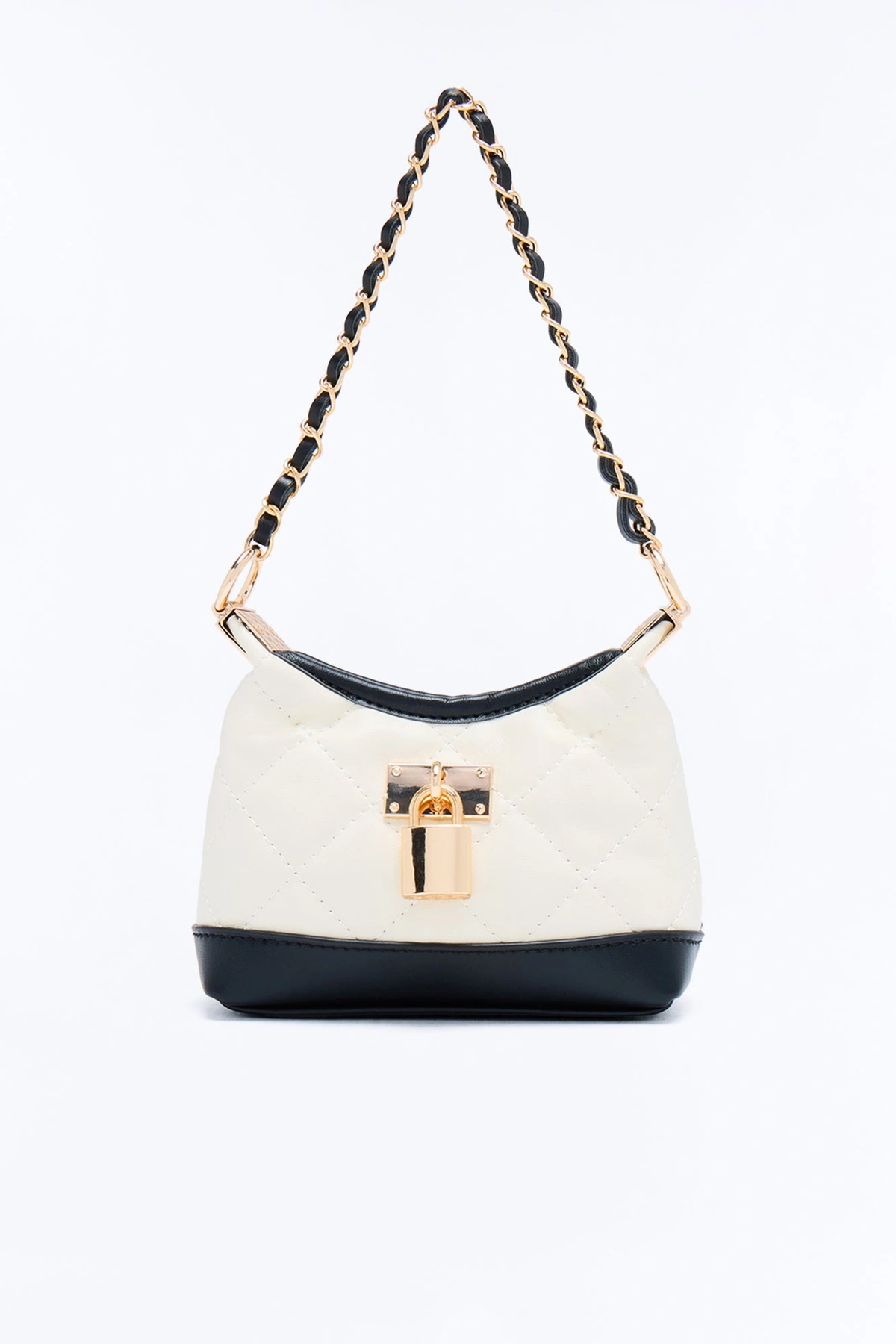 Stay Classy Mini Faux Leather Crossbody - Ivory/combo — Marfim/combinação