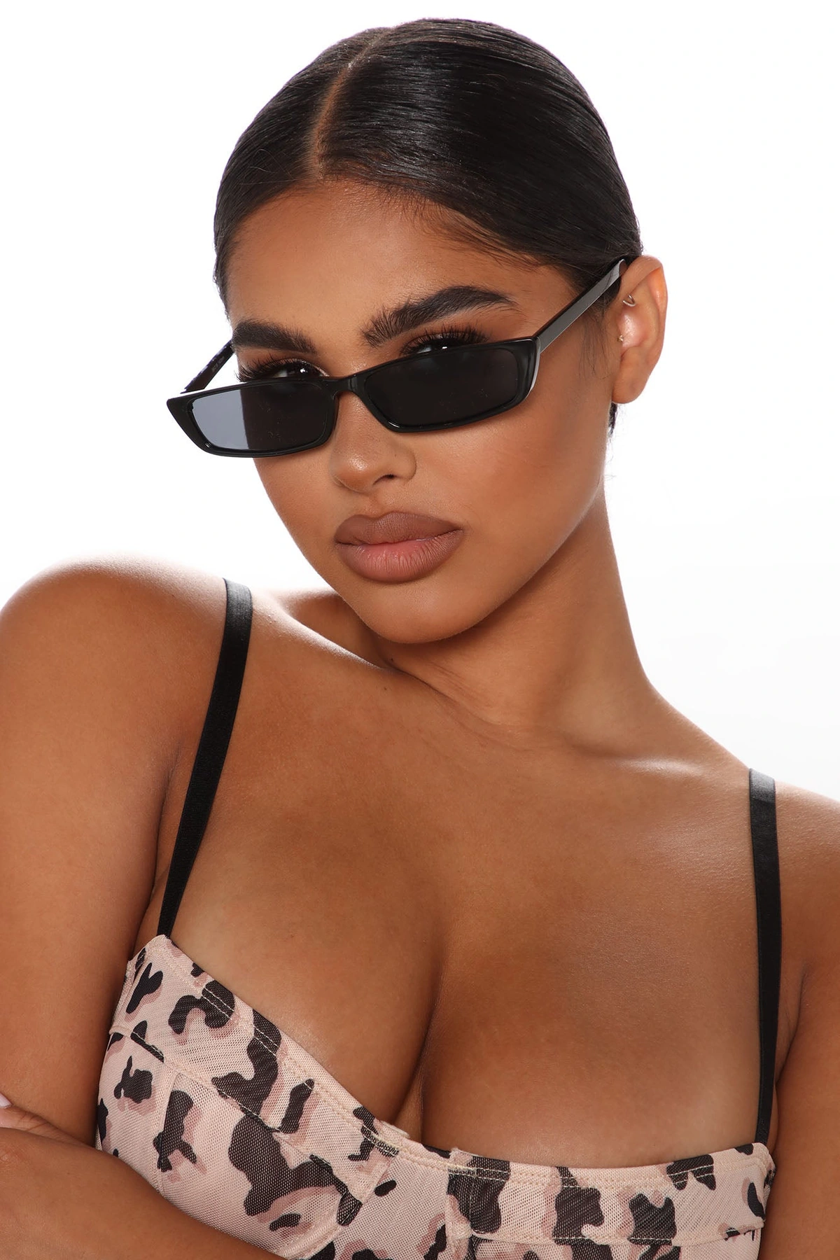 Fly Me Out Sunglasses - Black/Smoke — Preto/Smoke