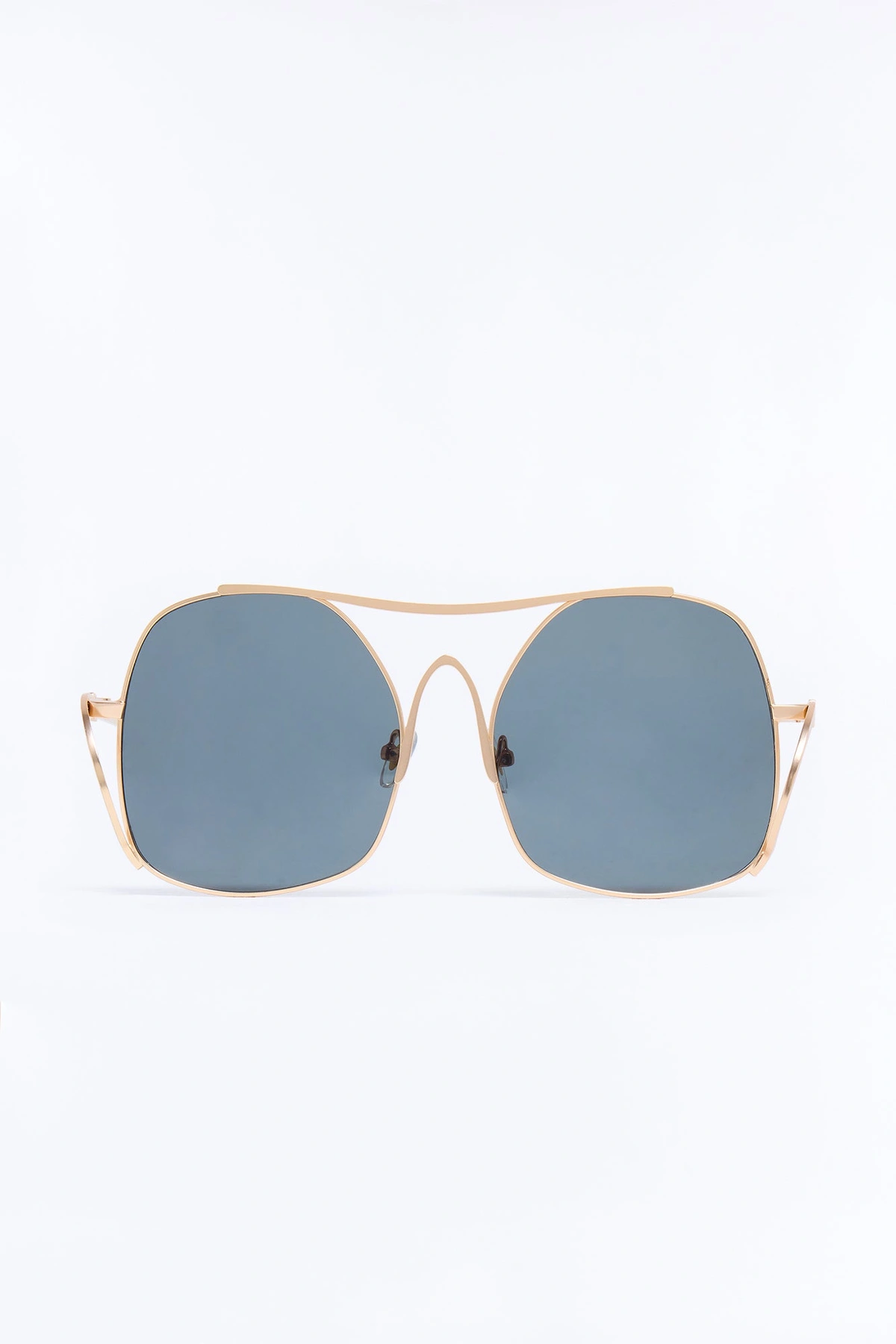 Cheers To You Sunglasses - Gold/Black — Dourado/Preto