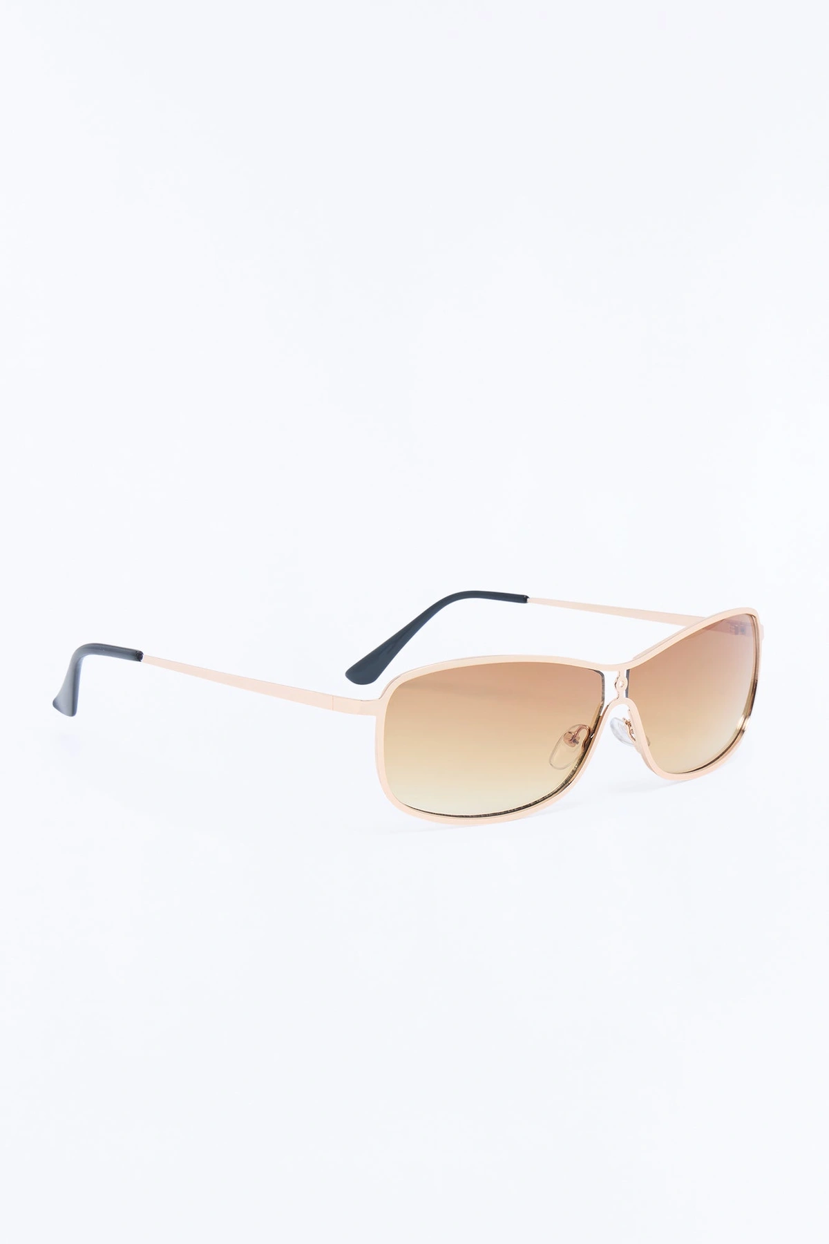 At The Distance Sunglasses - Gold/Brown — Dourado/Castanho