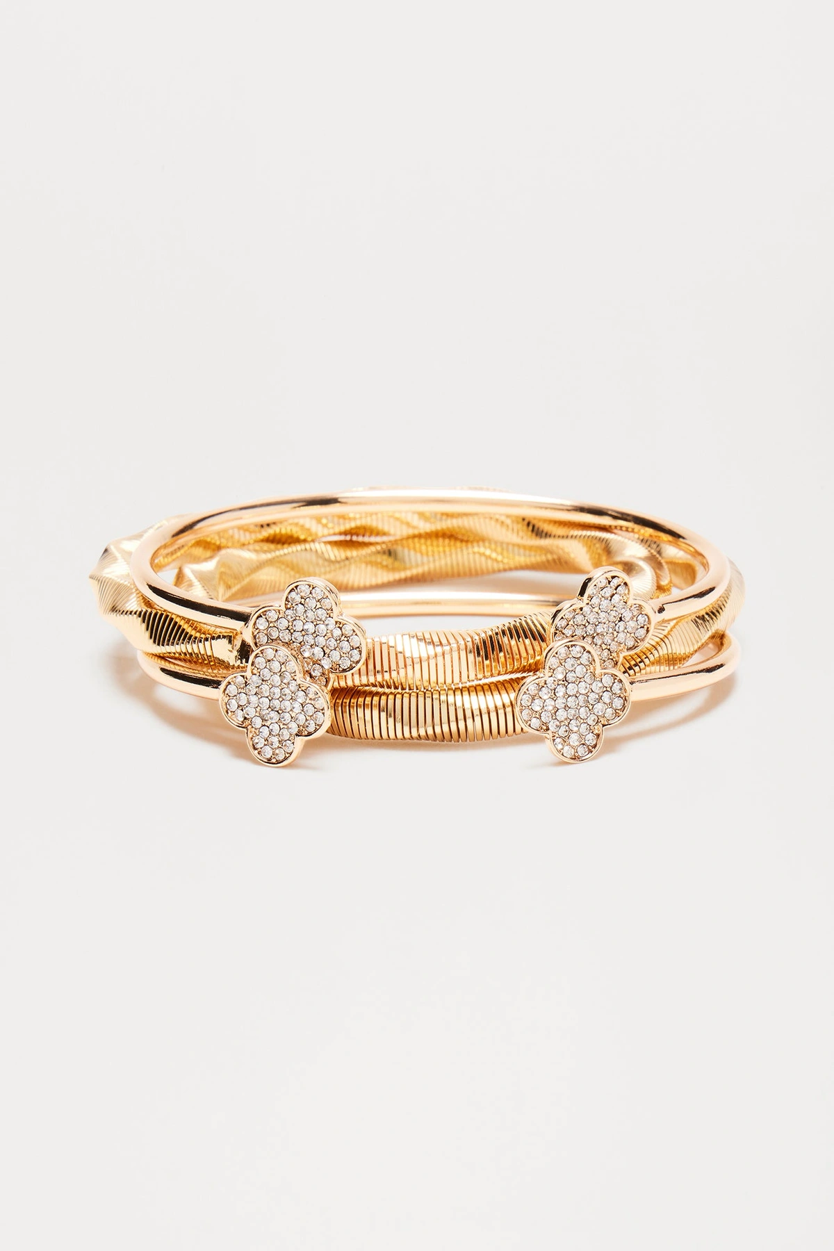Blair 4 Piece Bracelet Set - Gold — Dourado