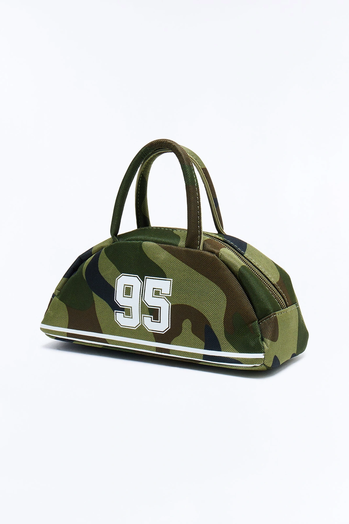 Street Famous Canvas Satchel Handbag - Camouflage — Camouflage