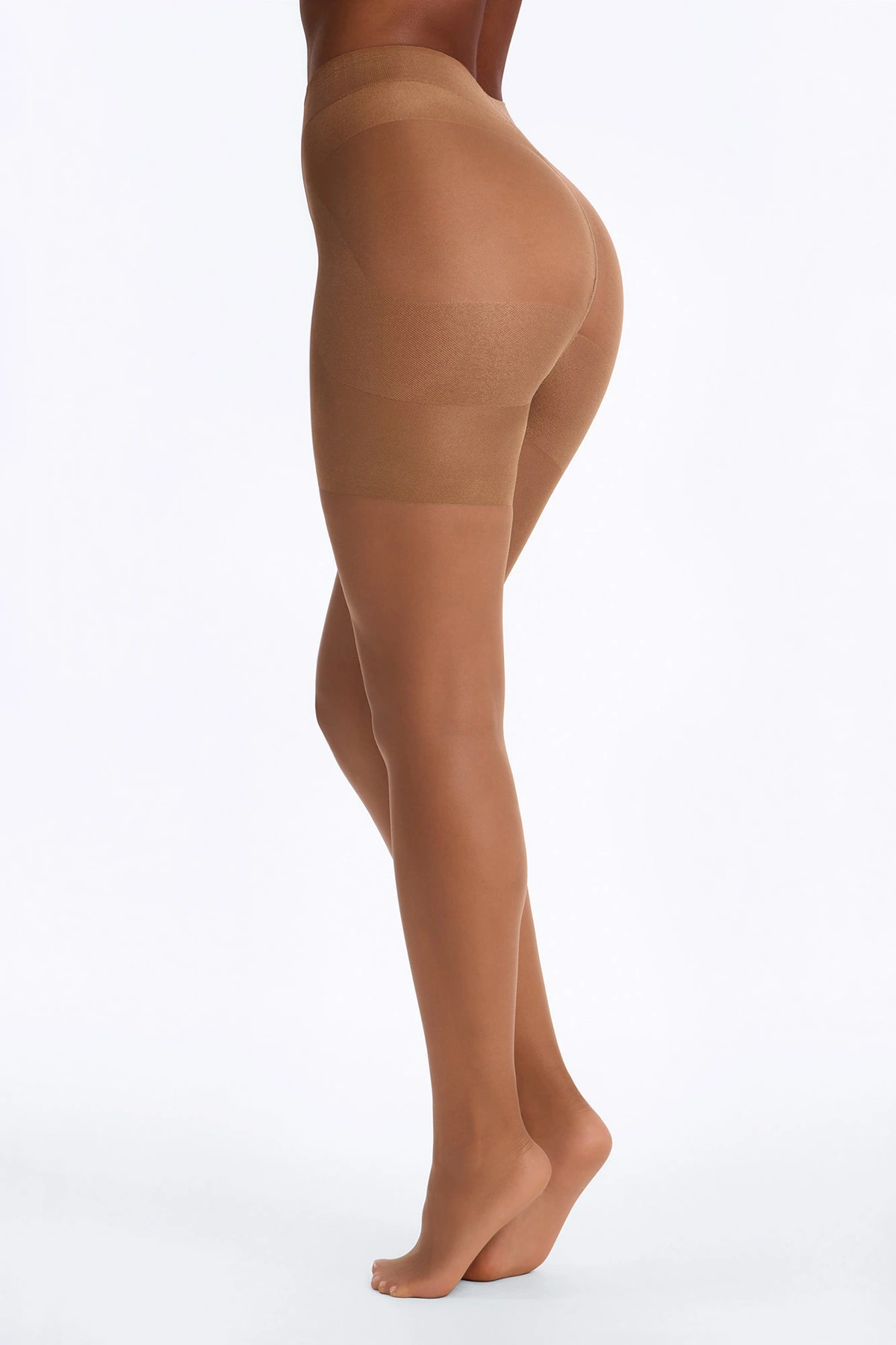 Daisy High Waist Compression Tights - Nude — Nude