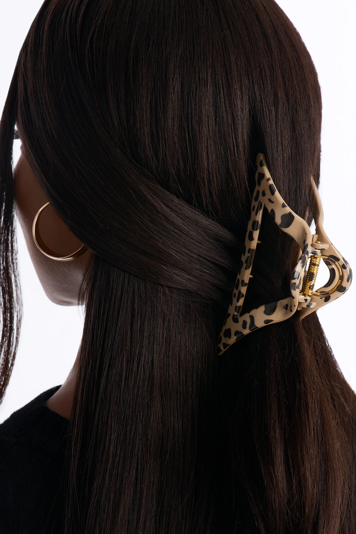 A Girl With Claws 5 Piece Claw Clip Set - Leopard — Leopardo