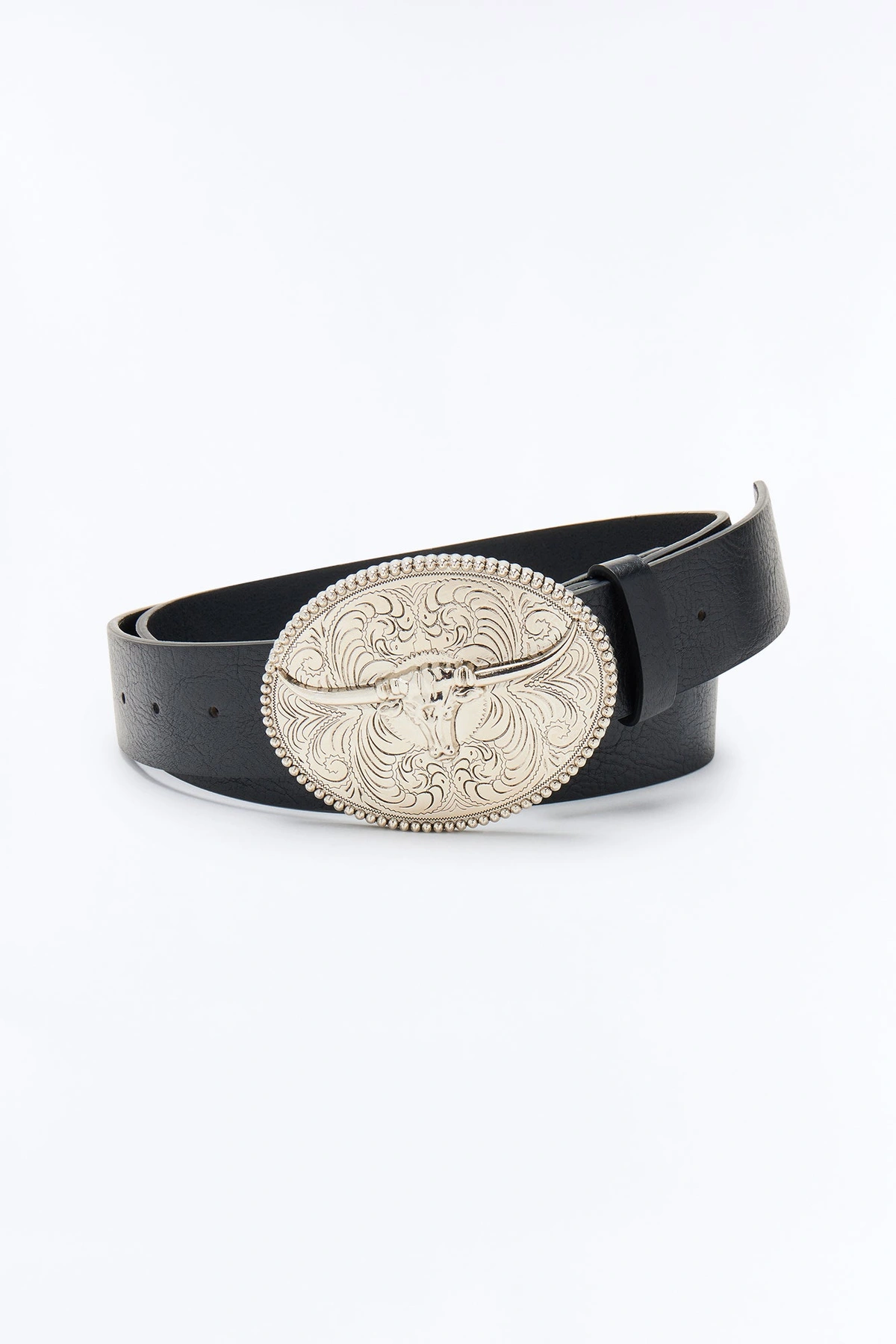 Bullseye Belt - Black — Preto