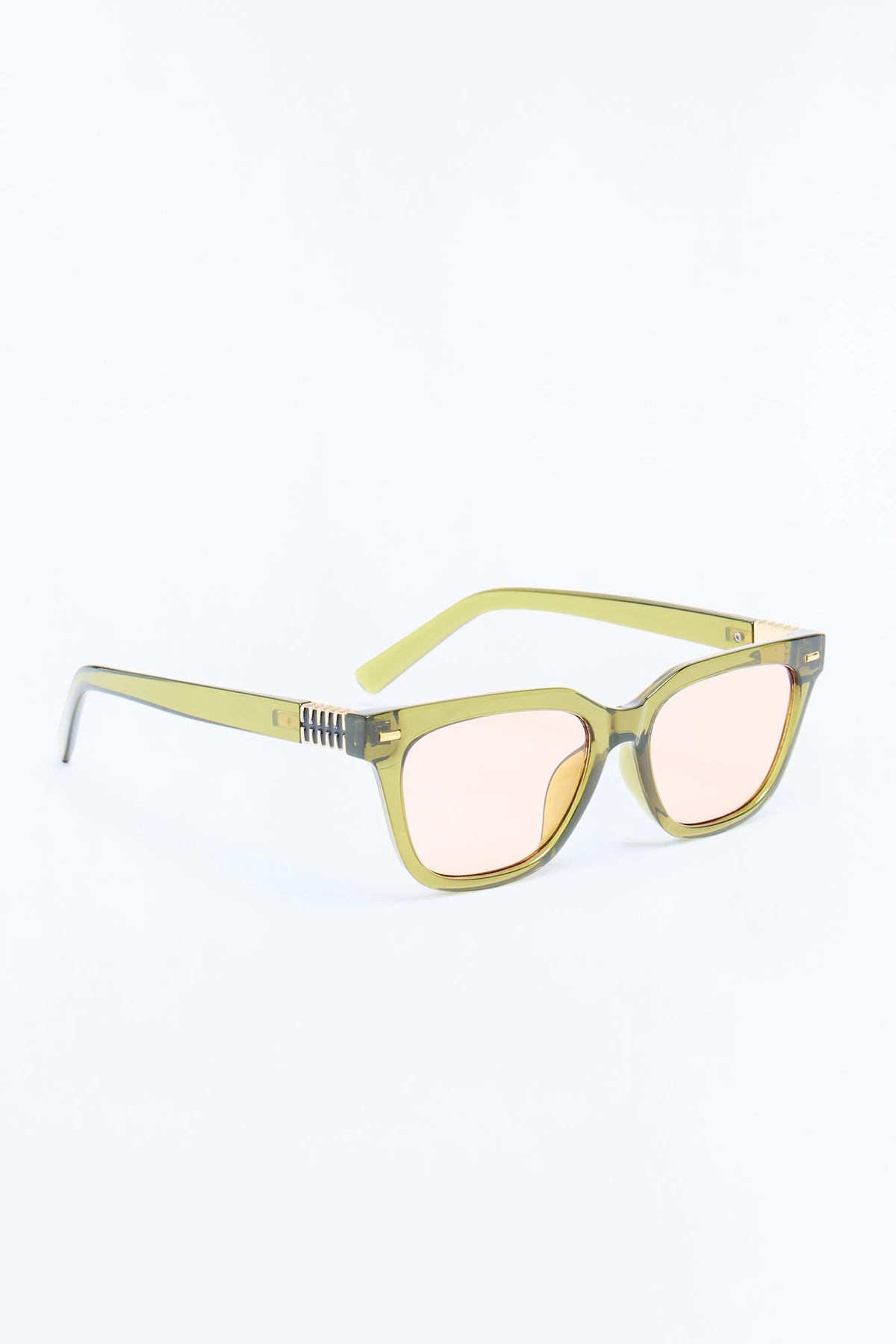 Hotter Than August Sunglasses - Green/combo — Verde/combinação