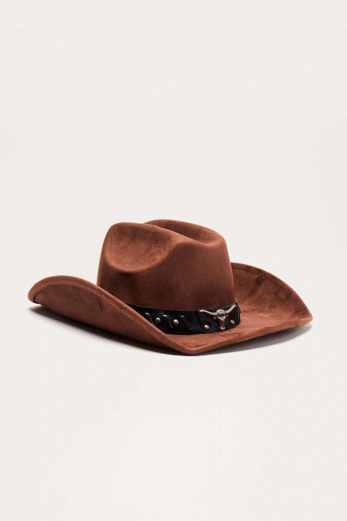 Don't Mess With The Bull Cowboy Hat - Dark Brown — escuro Castanho