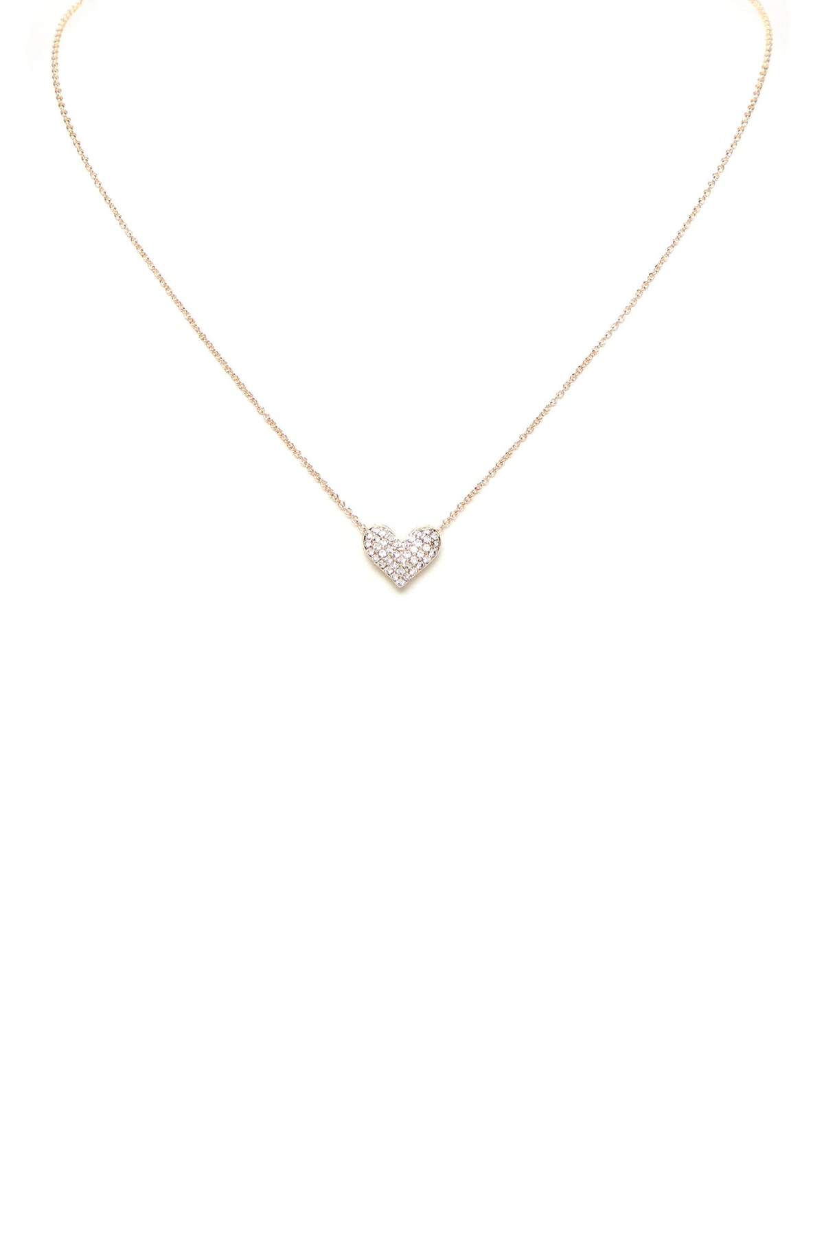 Special Place In My Heart Necklace - Gold — Dourado