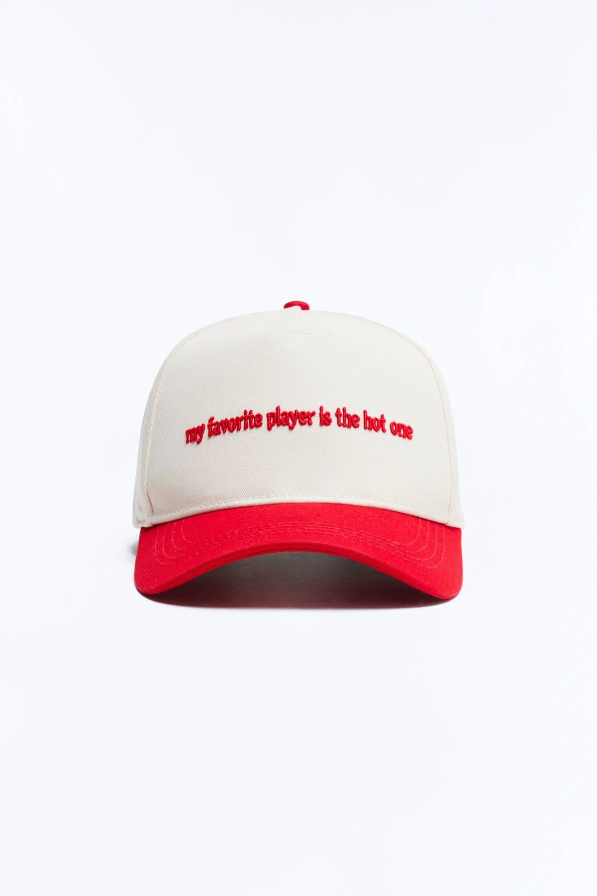 My Favorite Player Baseball Hat - Red/combo — Vermelho/combinação