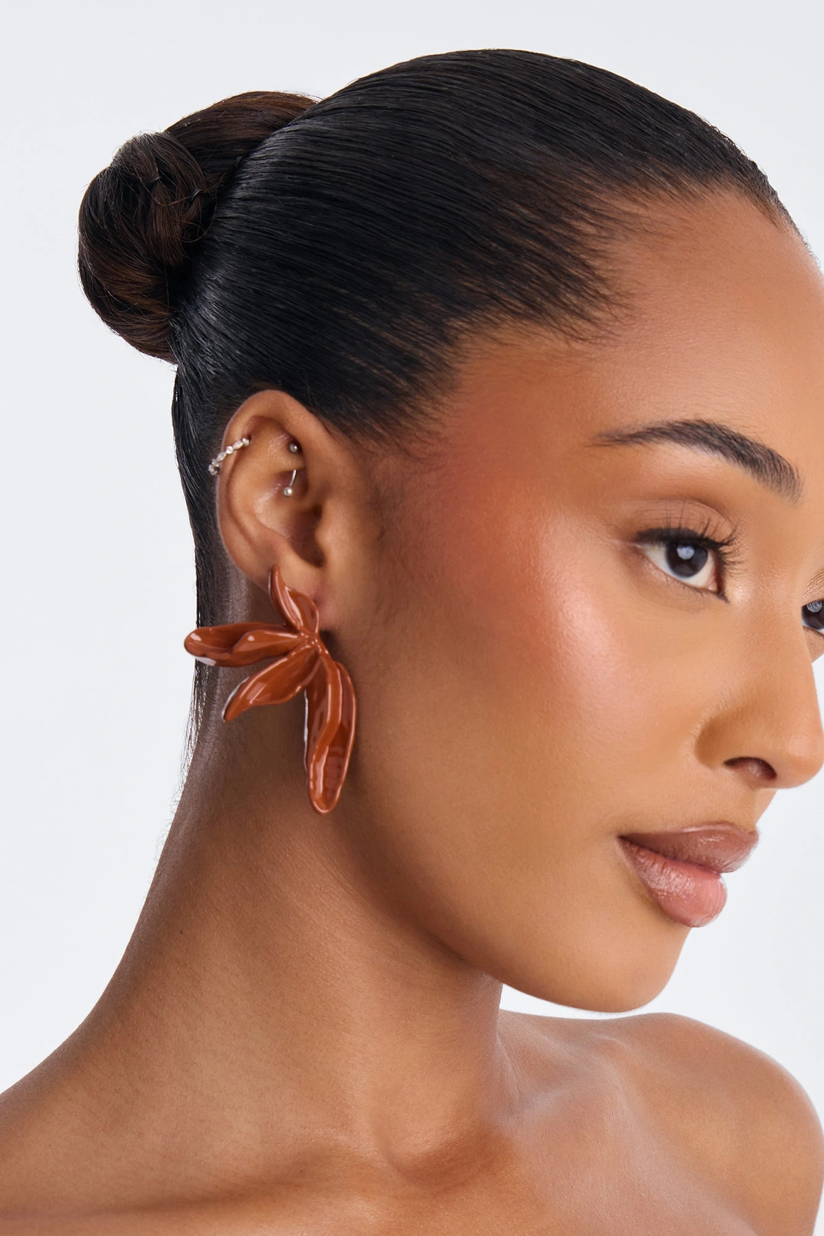 Free Spirit Earrings - Orange — Laranja