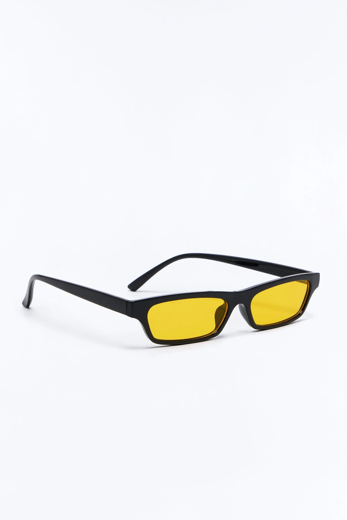 Heading Out Now Sunglasses - Black/Yellow — Preto/Amarelo