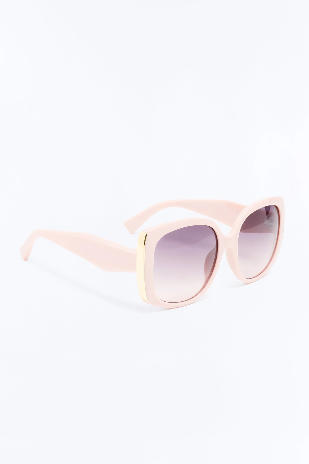 Angel Eyes Square Sunglasses - Pink — Rosa