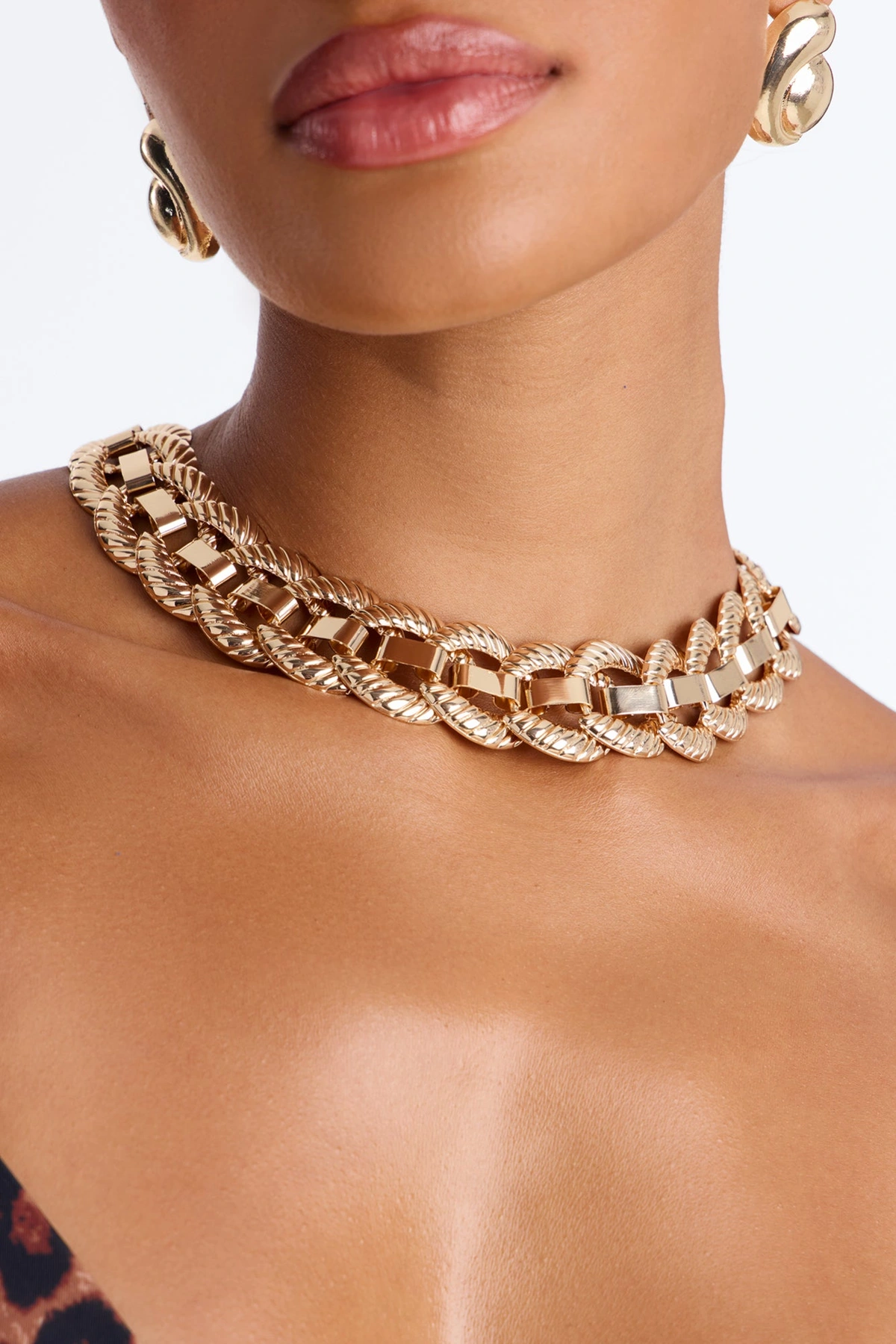 How It Used To Be Necklace - Gold — Dourado