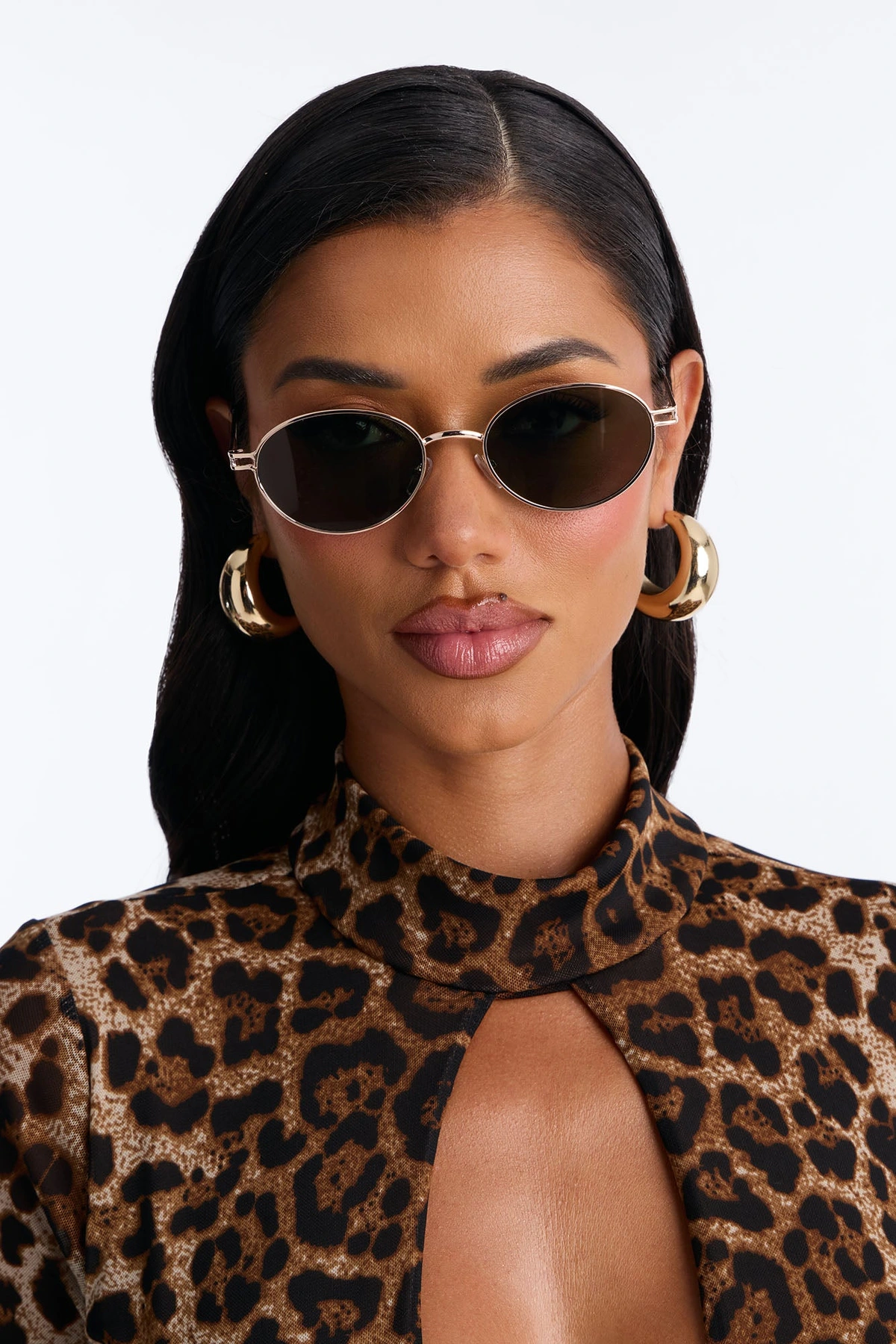 Are We Just Friends Sunglasses - Gold/combo — Dourado/combinação