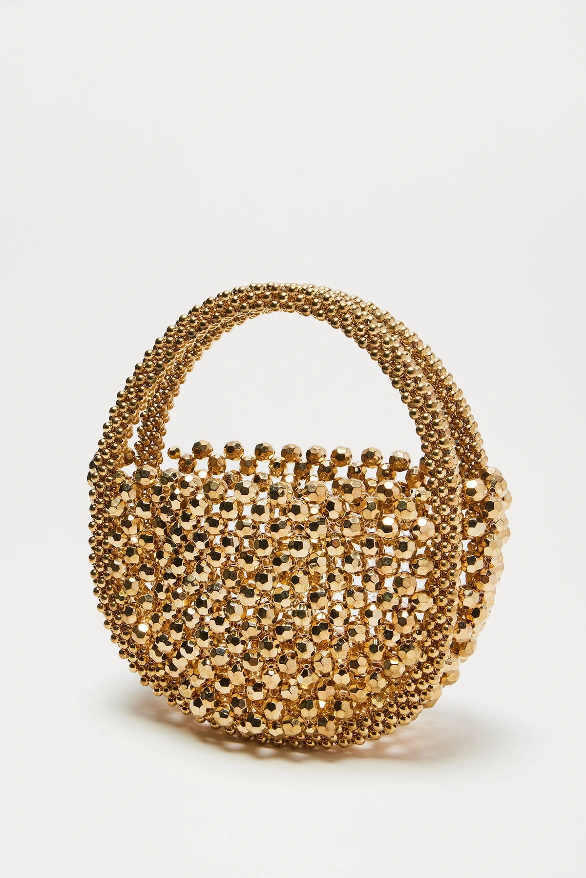 Golden Disco Doll Handbag - Gold — Dourado