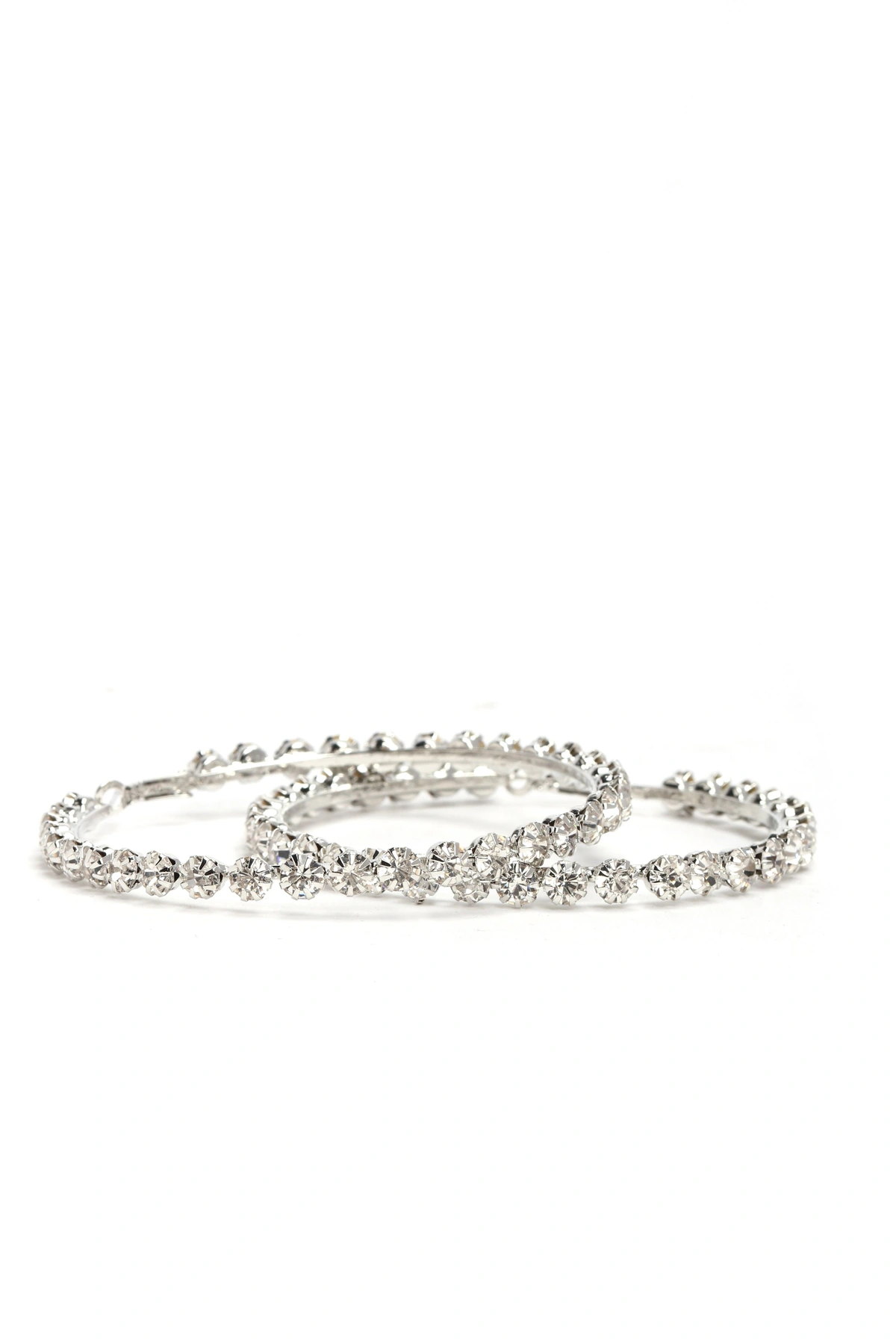 Lucky 7's Earrings - Silver — Prateado