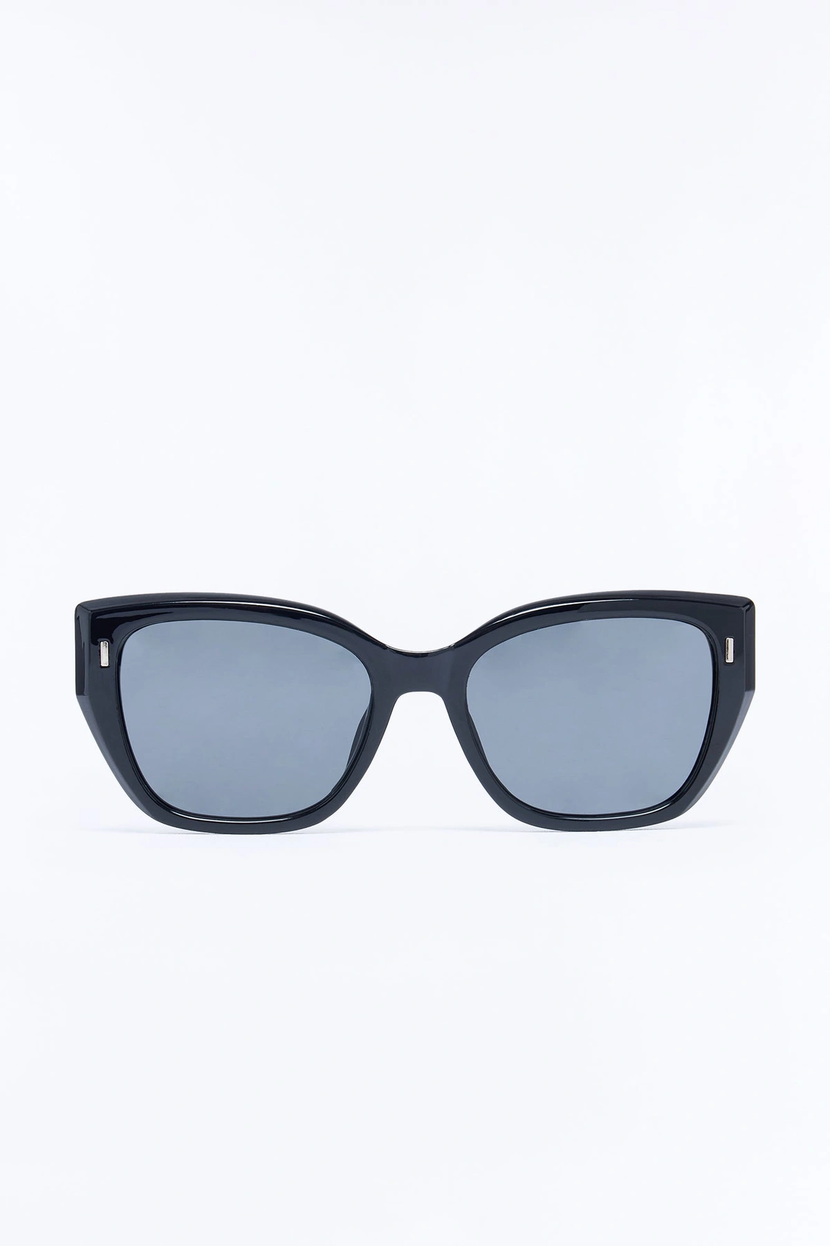 Catch You Next Time Sunglasses - Black/White — Preto/Branco