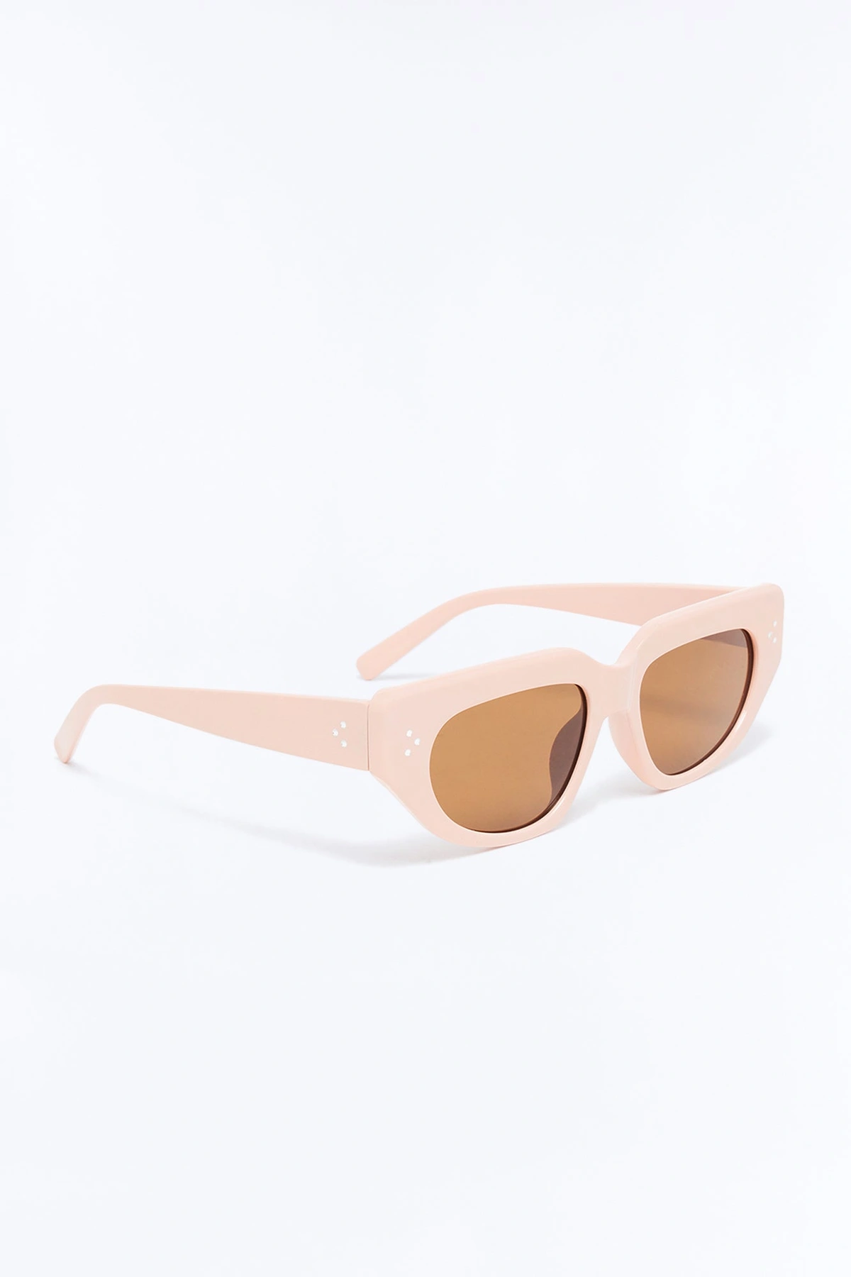 Complete The Look Cat Eye Sunglasses - Nude — Nude
