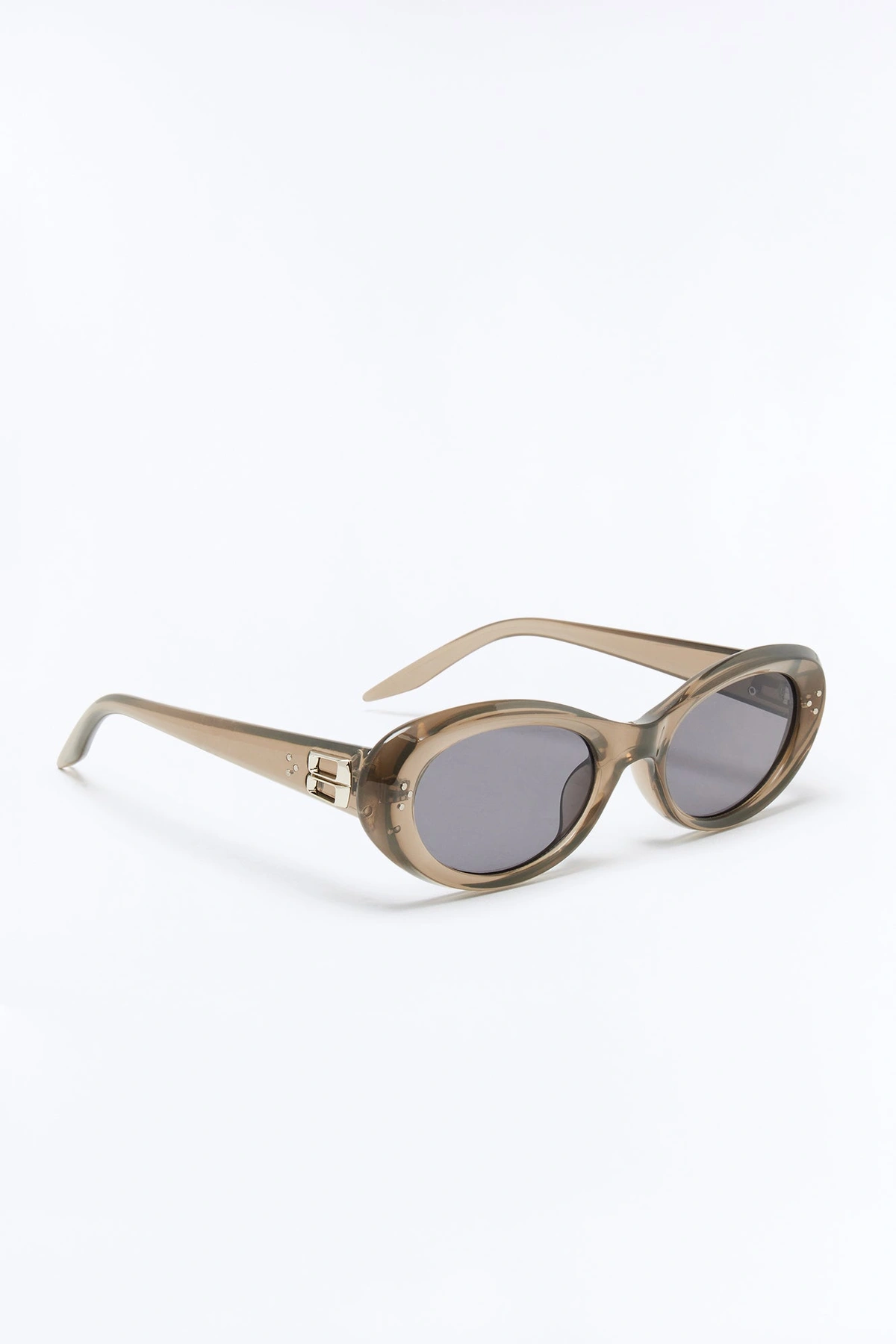 Midtown Round Sunglasses - Grey — Cinzento