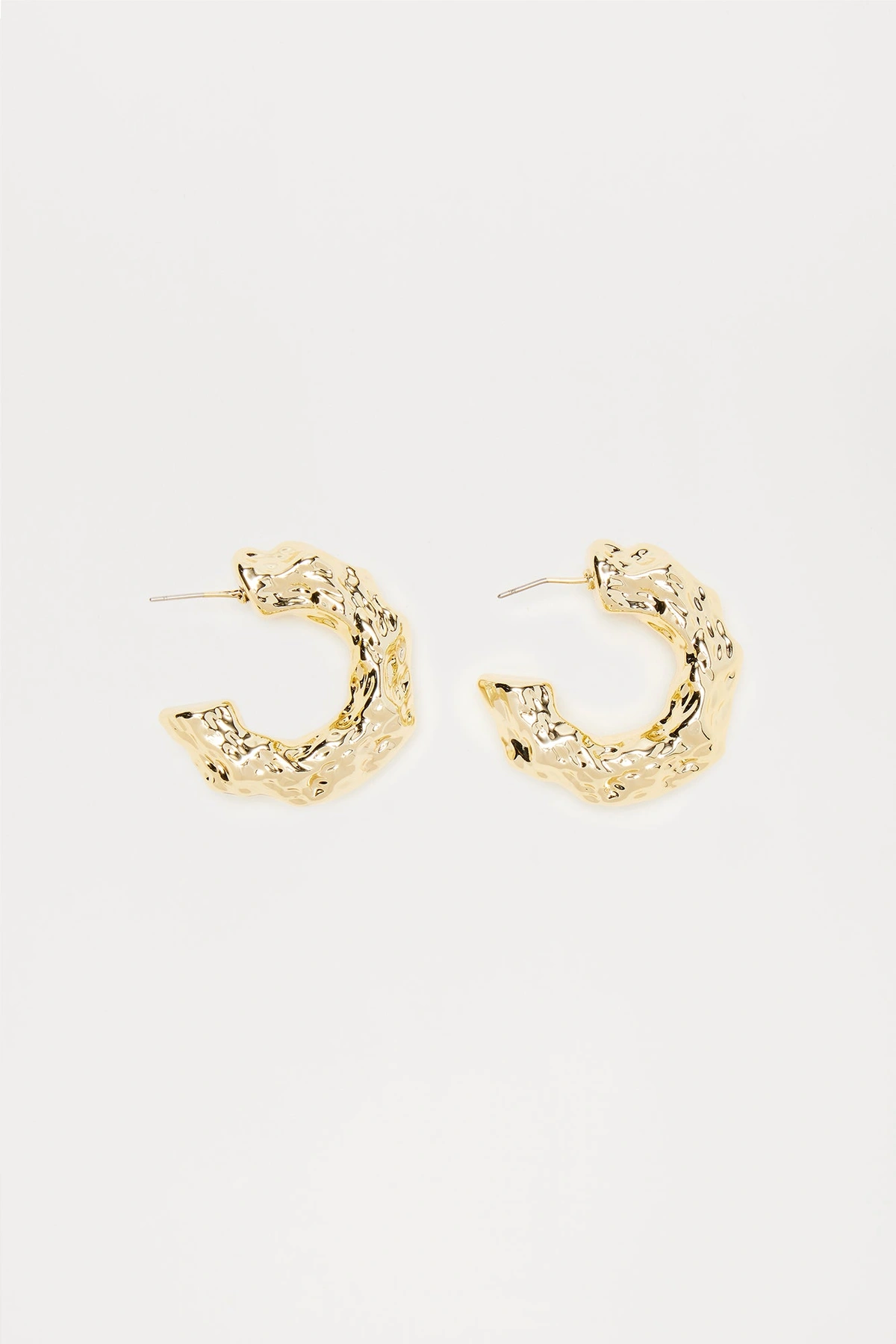 Allure Hoop Earrings - Gold — Dourado