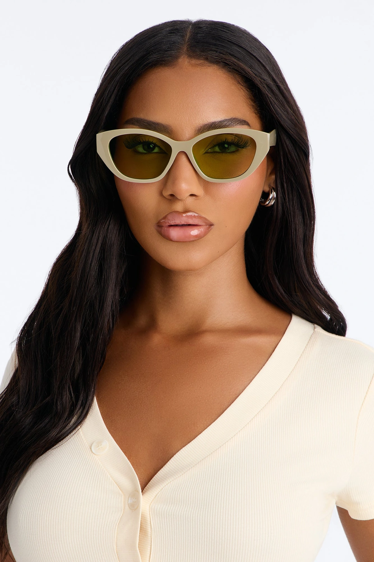 Tipsy Look Sunglasses - Grey/combo — Cinzento/combinação