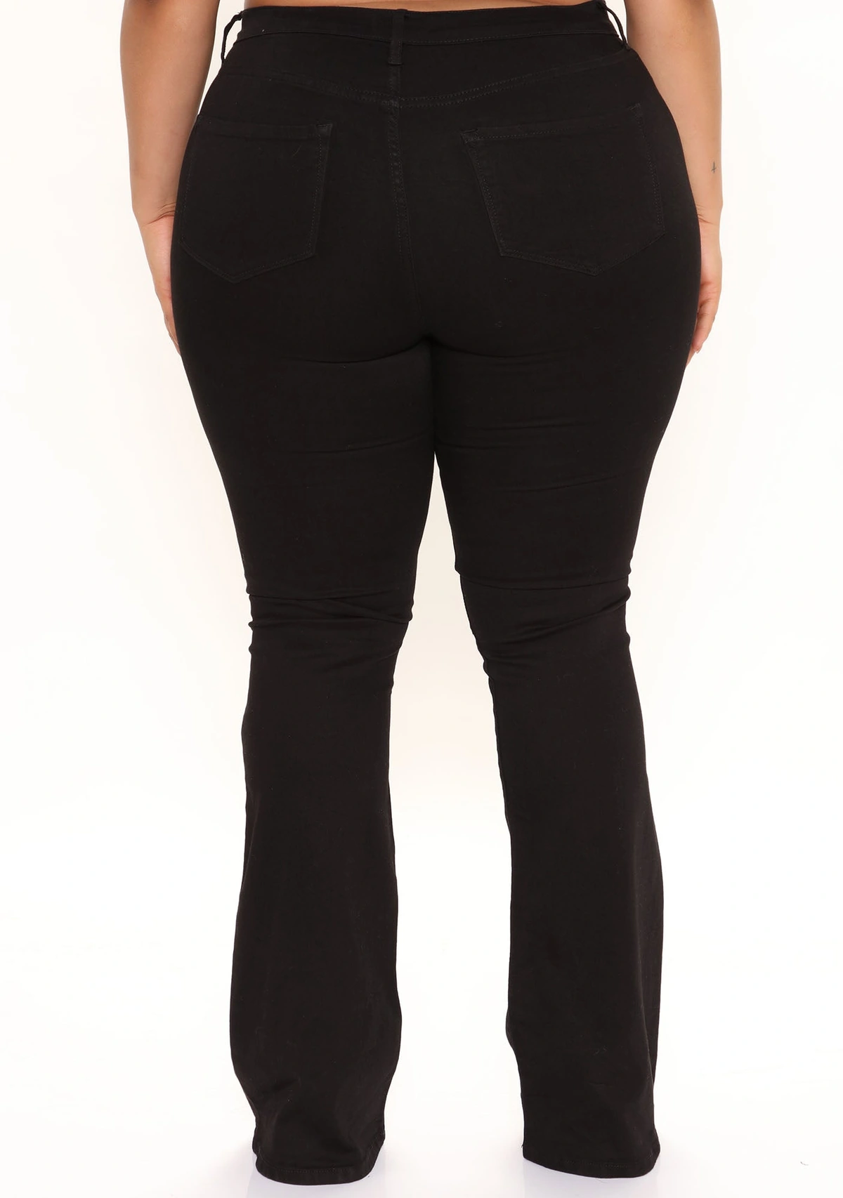 Tall Deep In My Soul Flare Jeans - Black — Preto