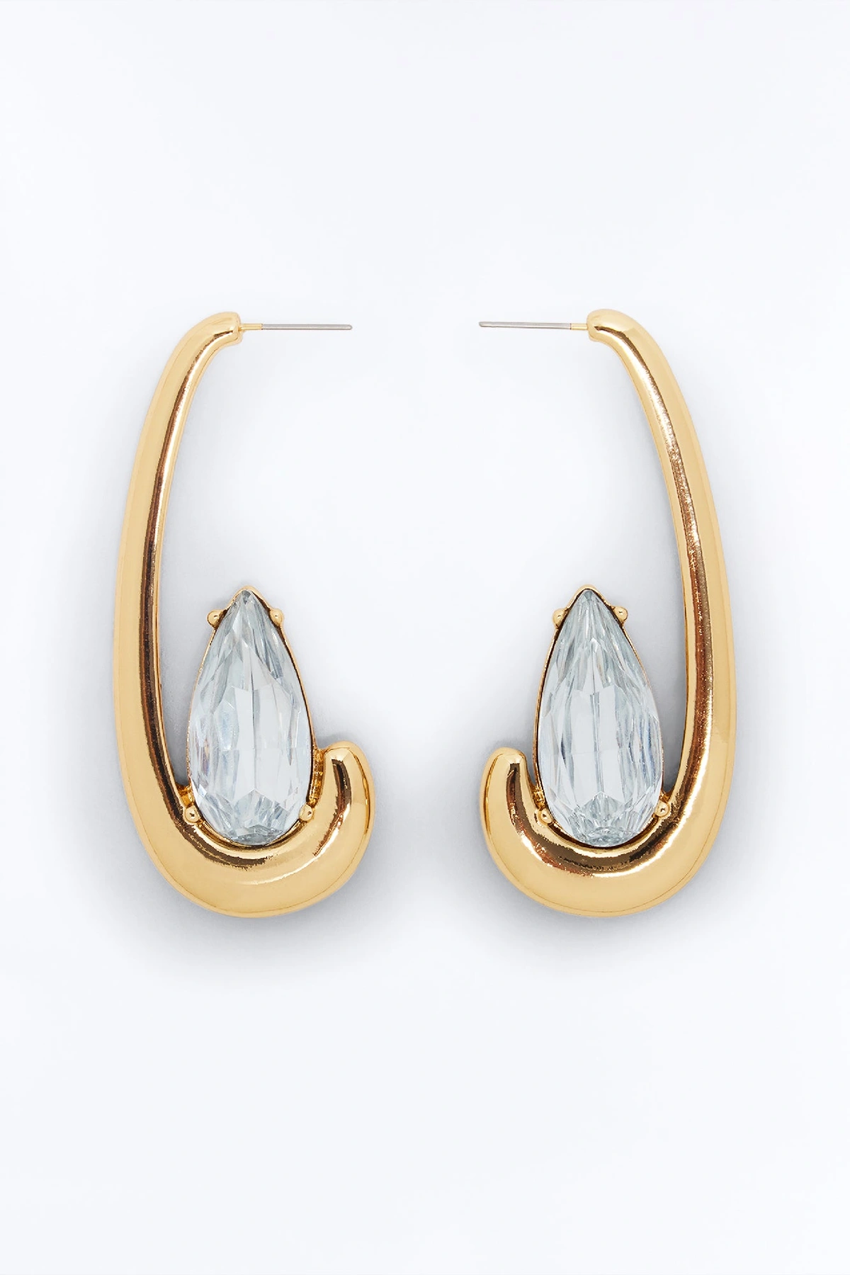 Luxe Isn't Cheap Drop Earrings - Gold — Dourado