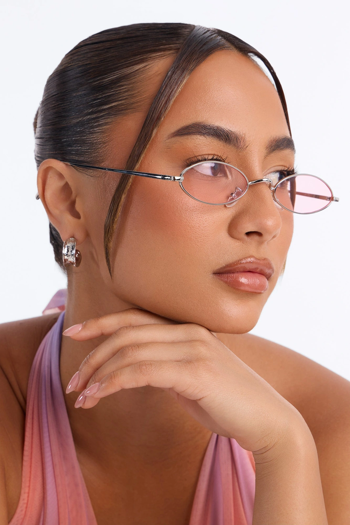 Cannes Getaway Sunglasses - Silver/Combo — Prateado/combinação