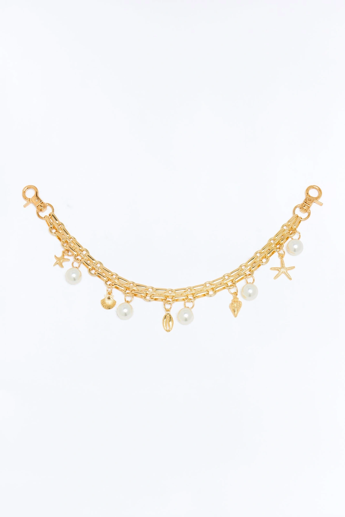 Sand And Sea Handbag Chain - Gold — Dourado