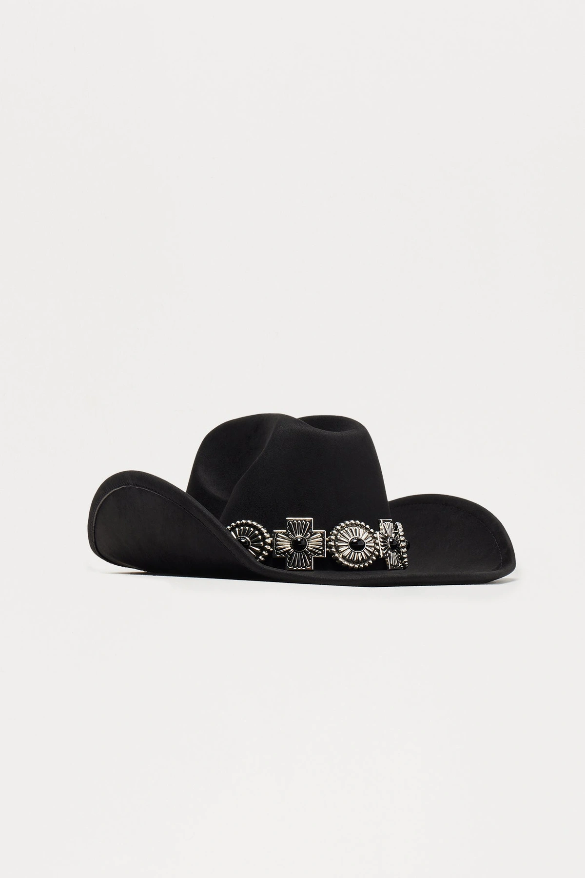 Not From Around Here Cowboy Hat - Black — Preto