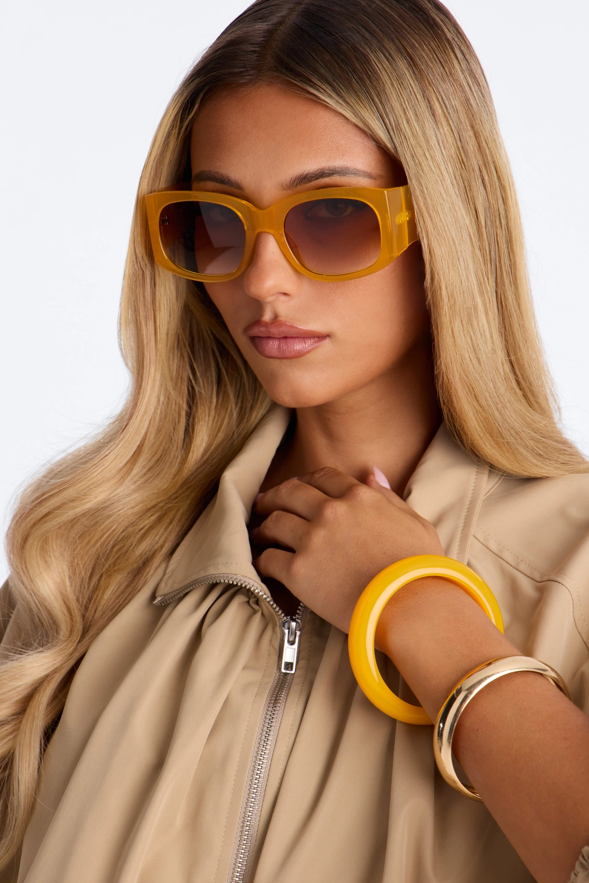 Sunny Spell Sunglasses - Orange — Laranja