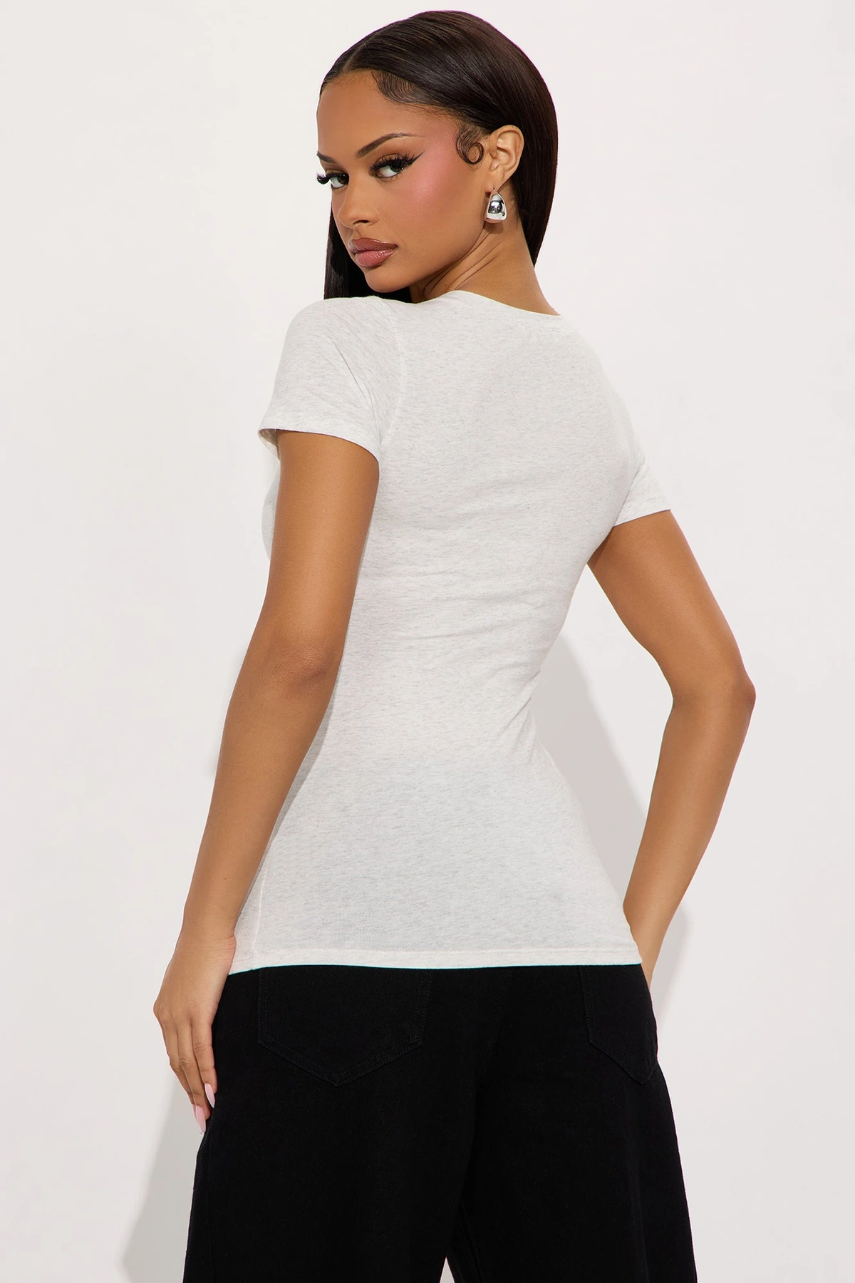 My Everyday Crew Neck Tee - Oatmeal — Aveia