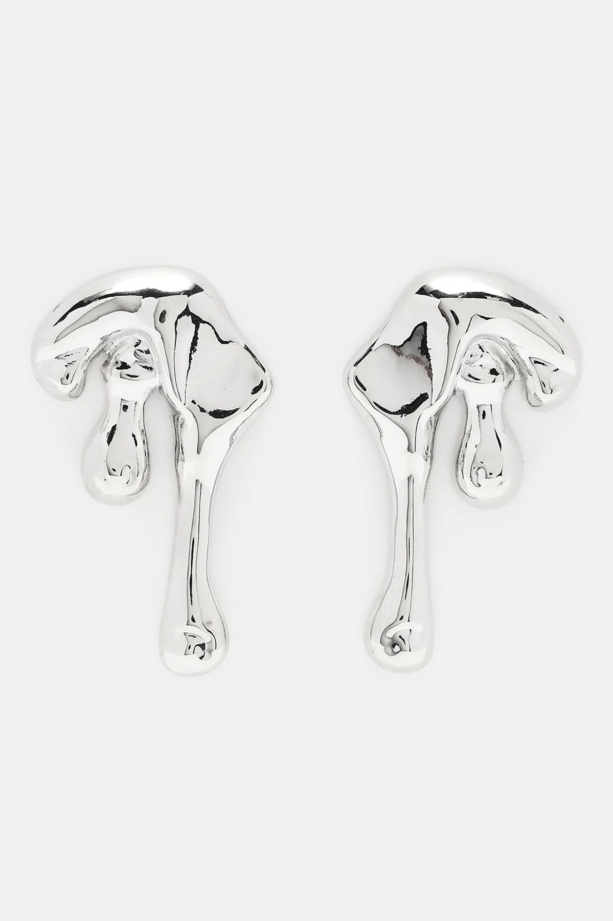 Melt With You Earrings - Silver — Prateado