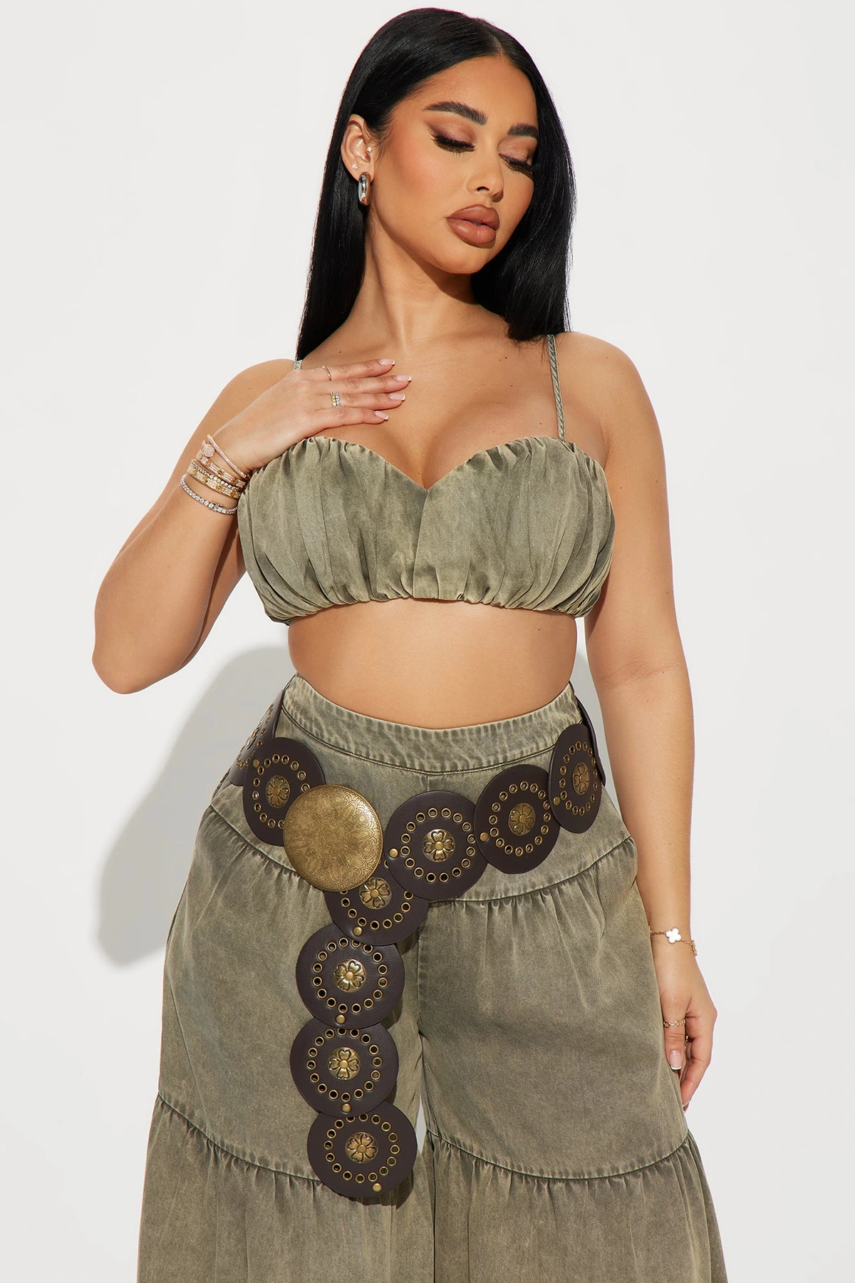 Bring It Back Boho Belt - Brown — Castanho