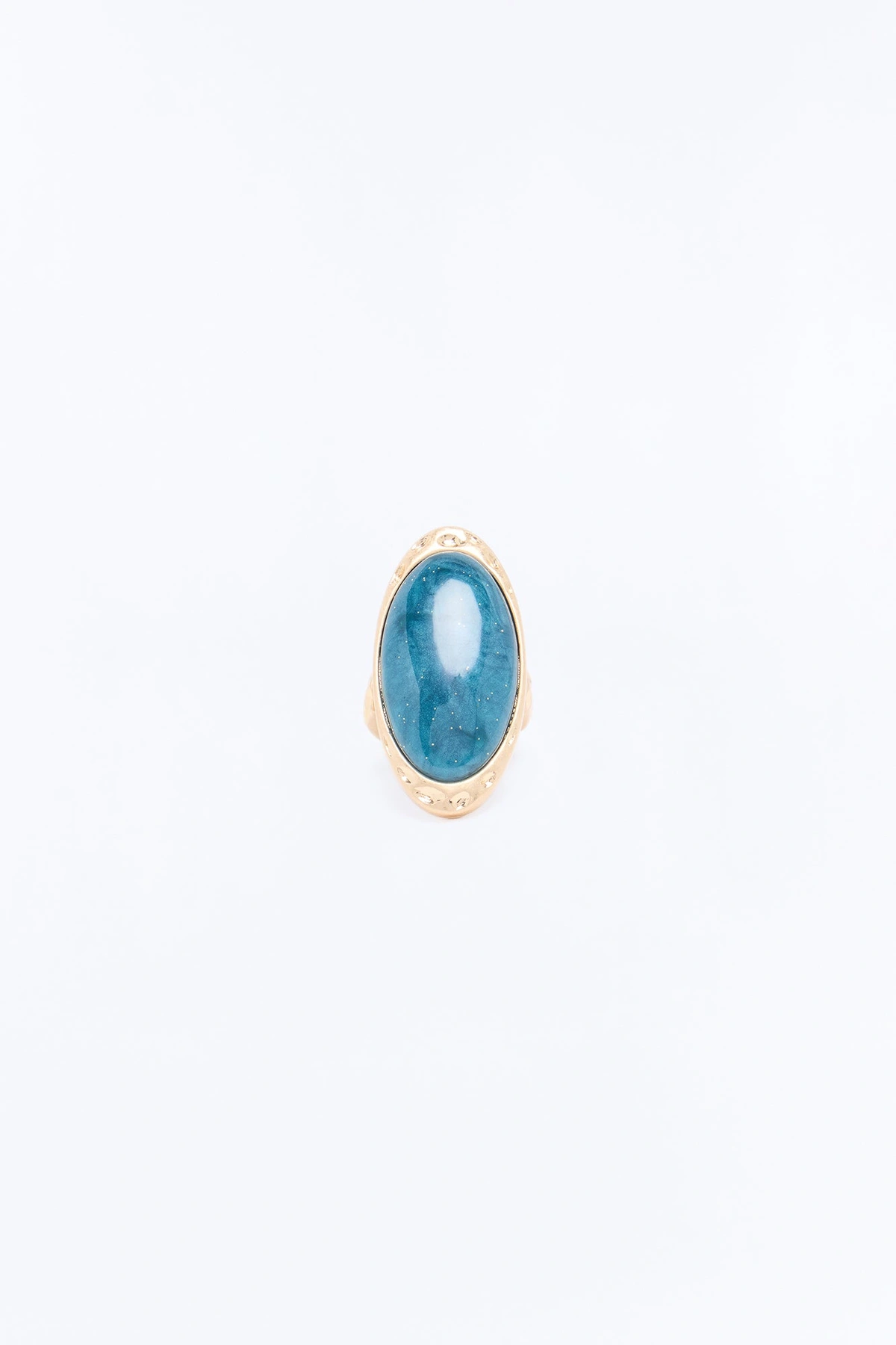 Tide High Ring - Gold/Blue — Dourado/Azul