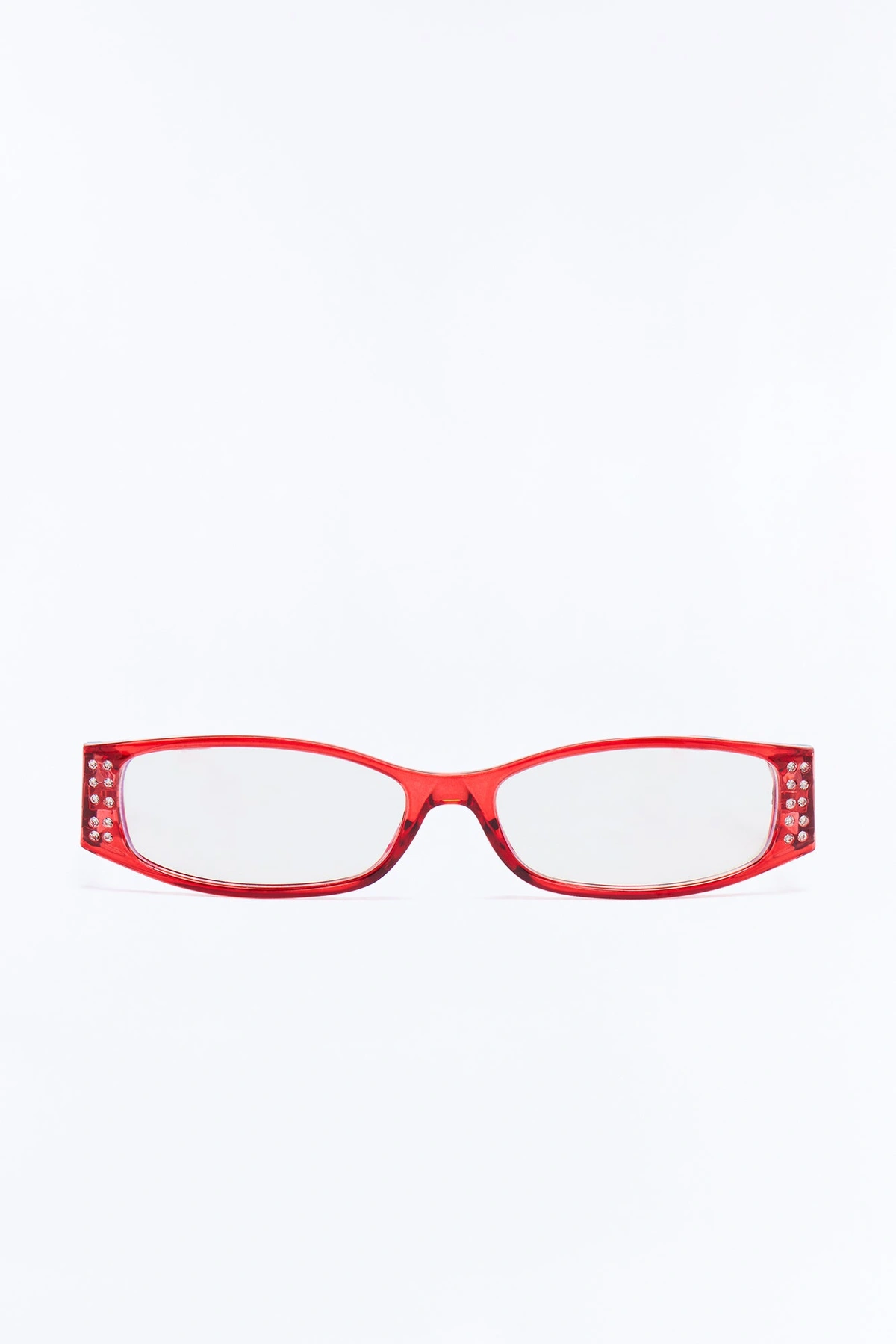 Texting Bae Blue Light Glasses - Red — Vermelho