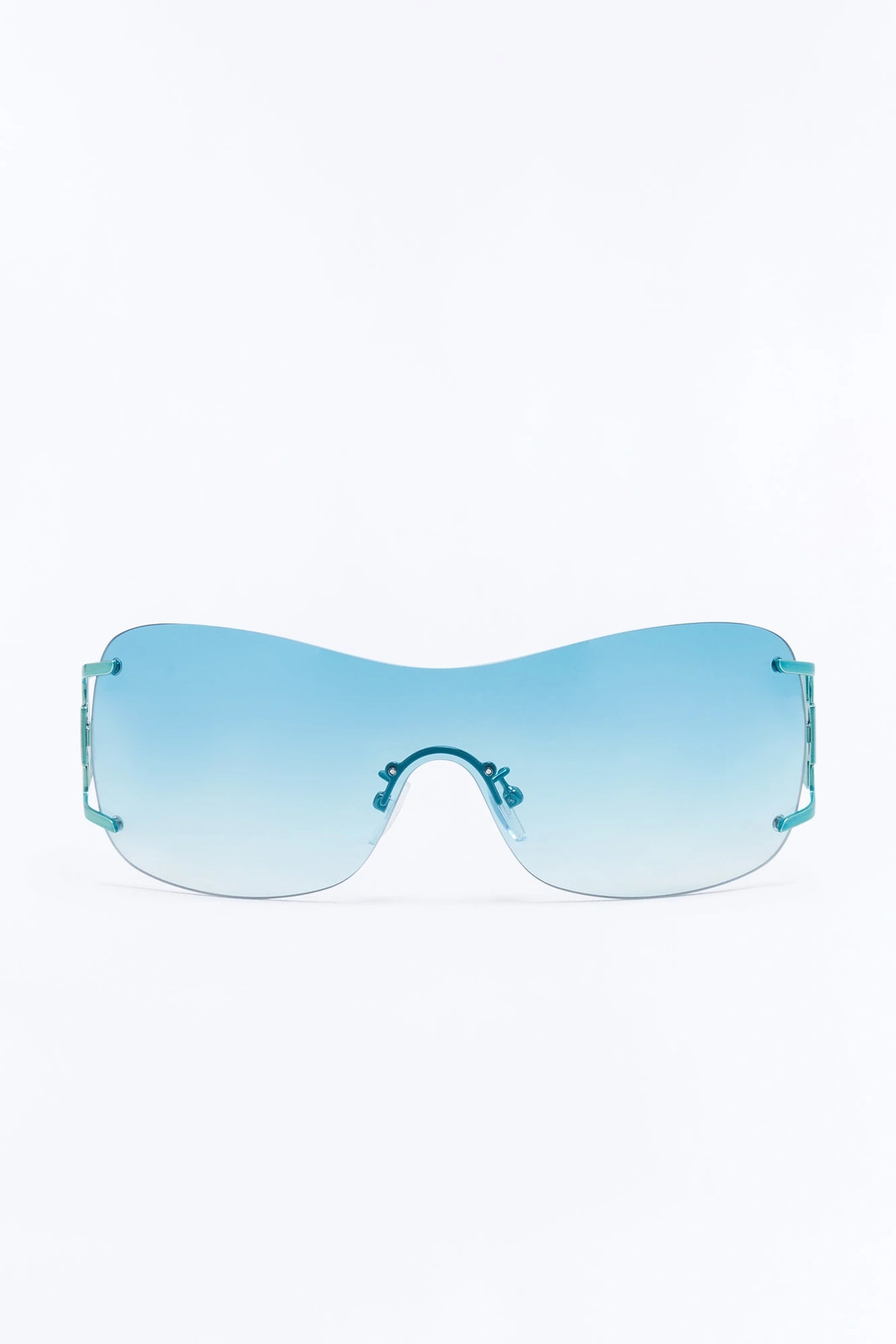 Bring The Heat Sunglasses - Blue — Azul
