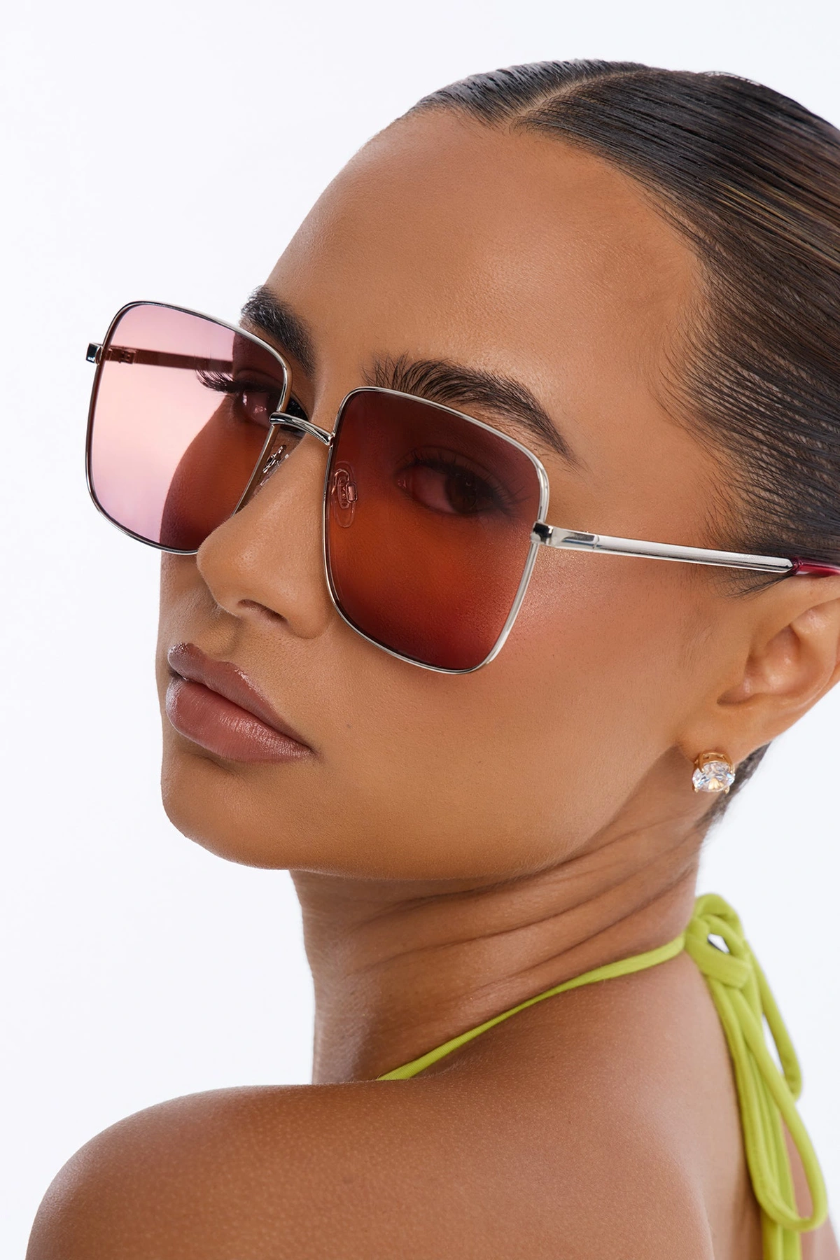 Beach After Glow Sunglasses - Pink — Rosa