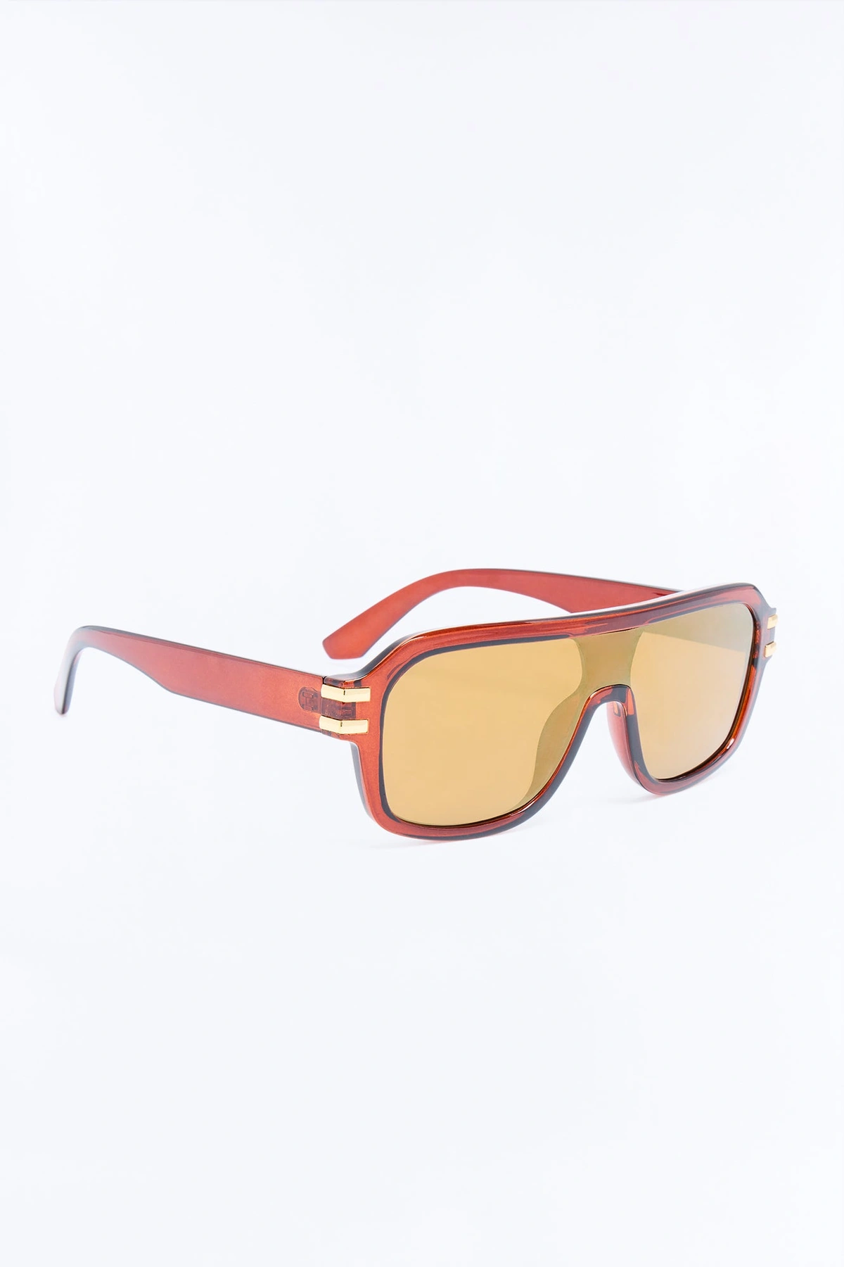 Sunglow Flash Sunglasses - Brown — Castanho