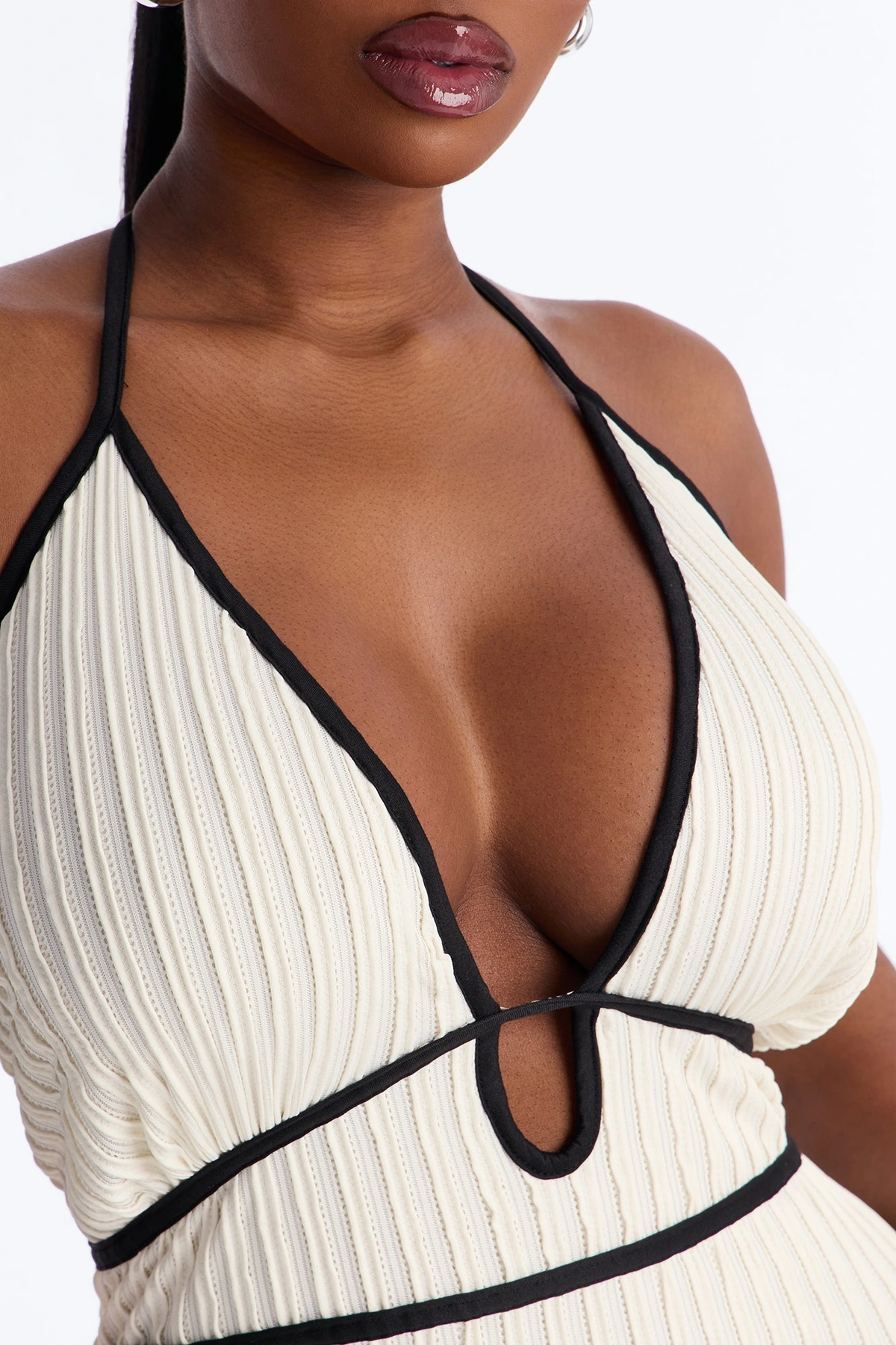 Sunlit Bliss Textured Maxi Dress - Off White — Off Branco