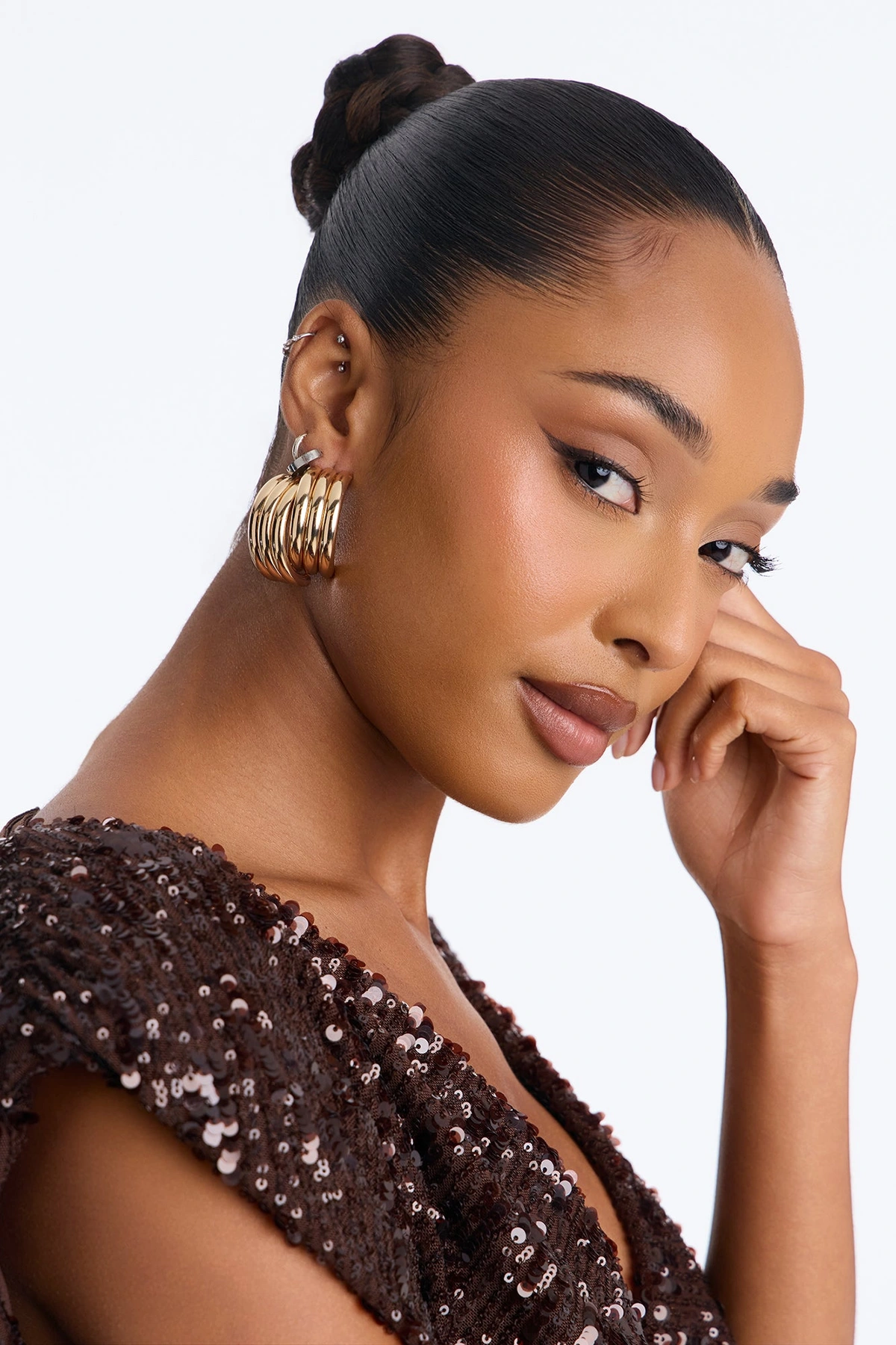 Switching Up Drop Earrings - Gold — Dourado