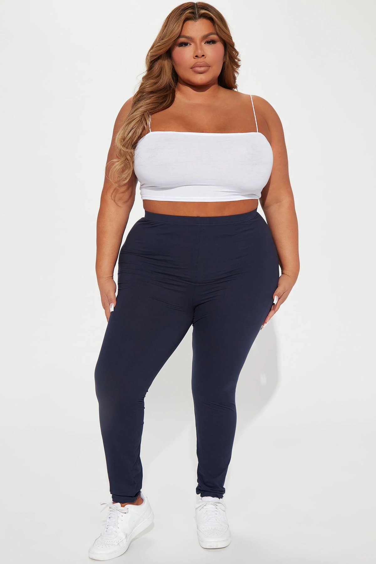 Almost Every Day Leggings - Navy — Azul-marinho
