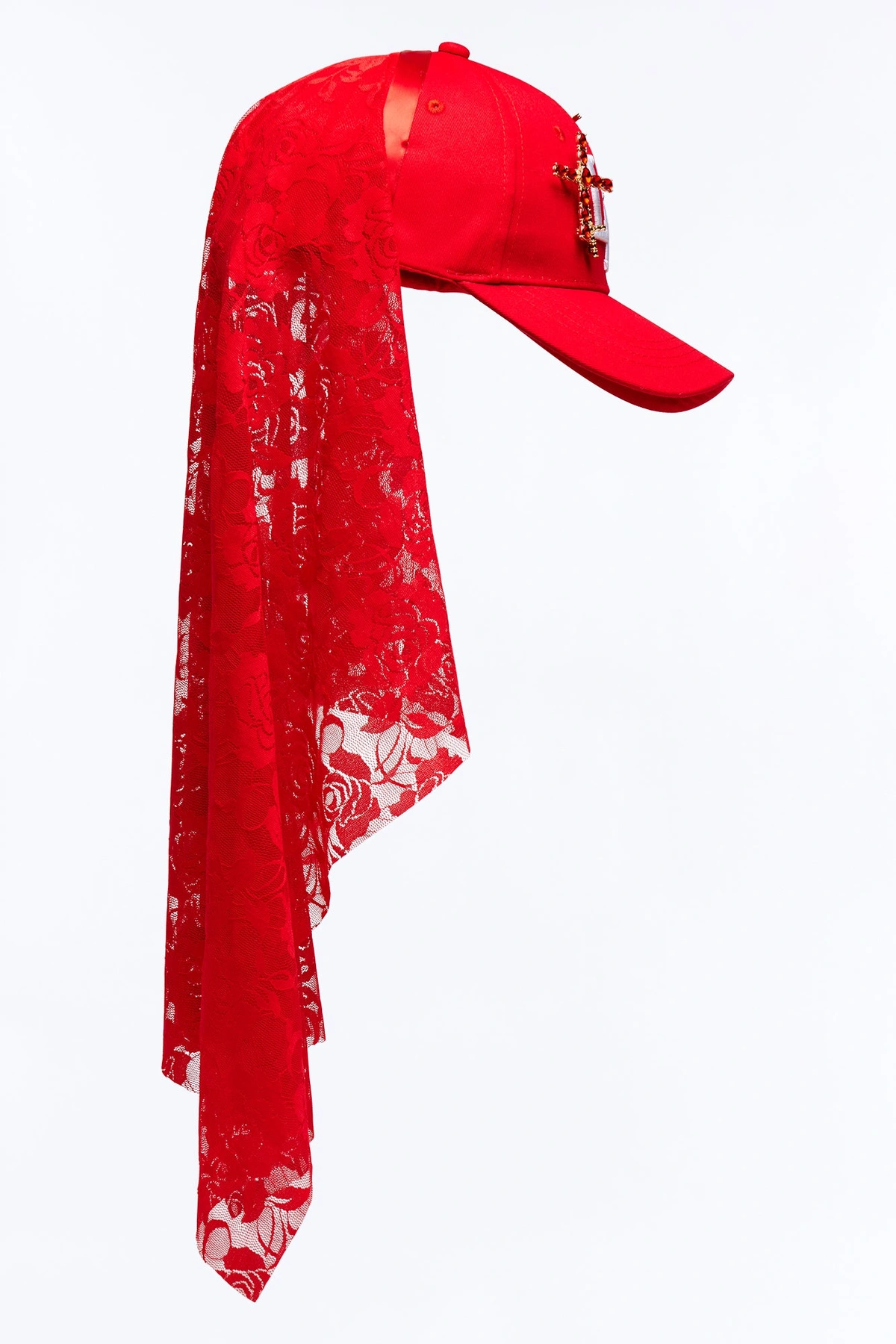 On Tour In LA Baseball Hat - Red — Vermelho