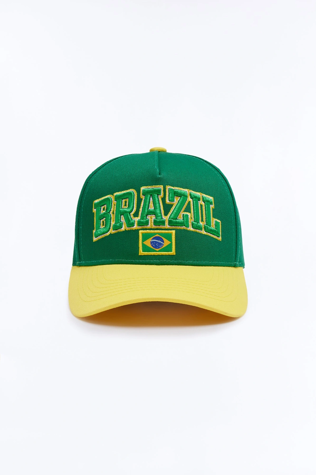 Brazil Love Baseball Hat - Green/combo — Verde/combinação