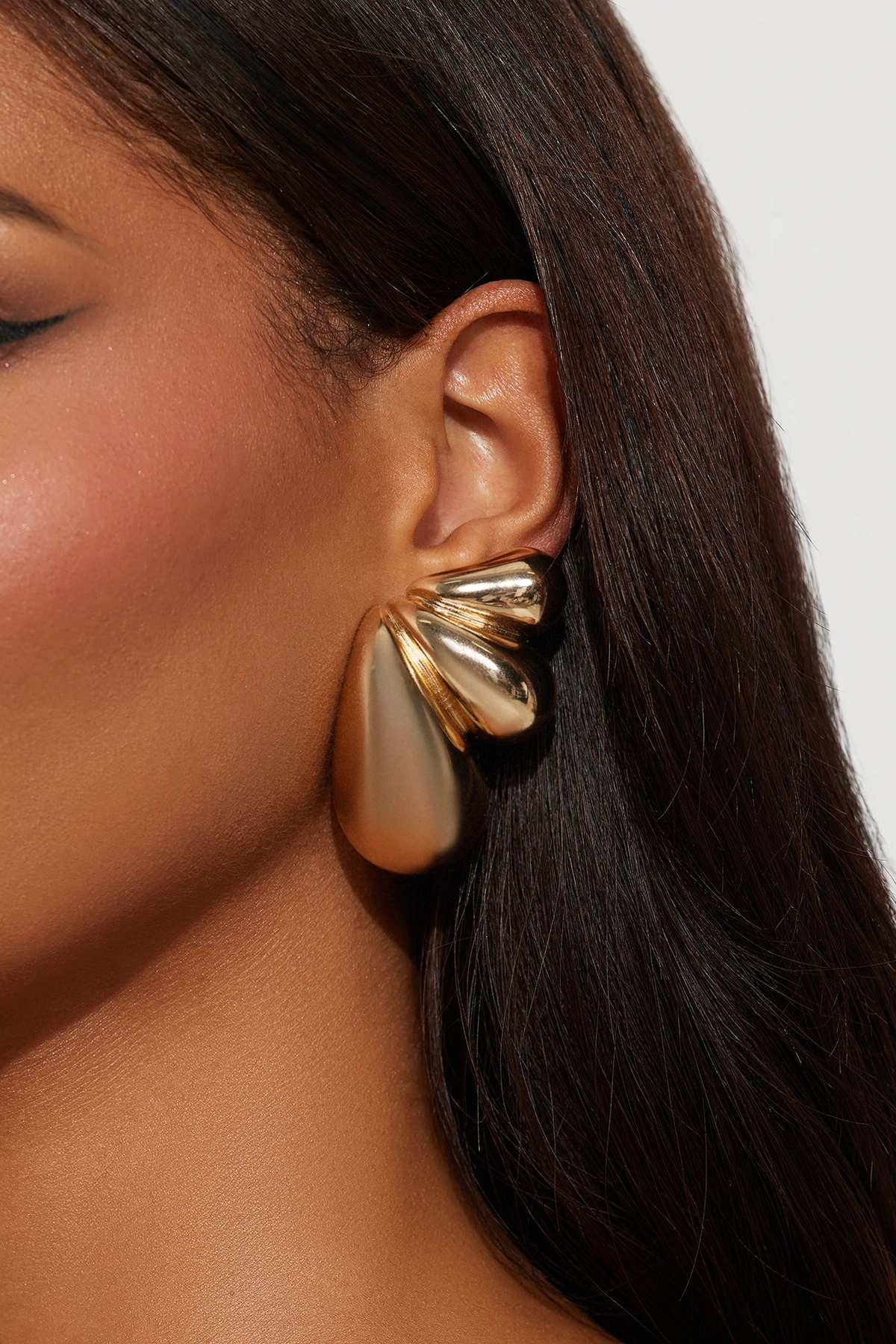 Bubble Fly Earrings - Gold — Dourado