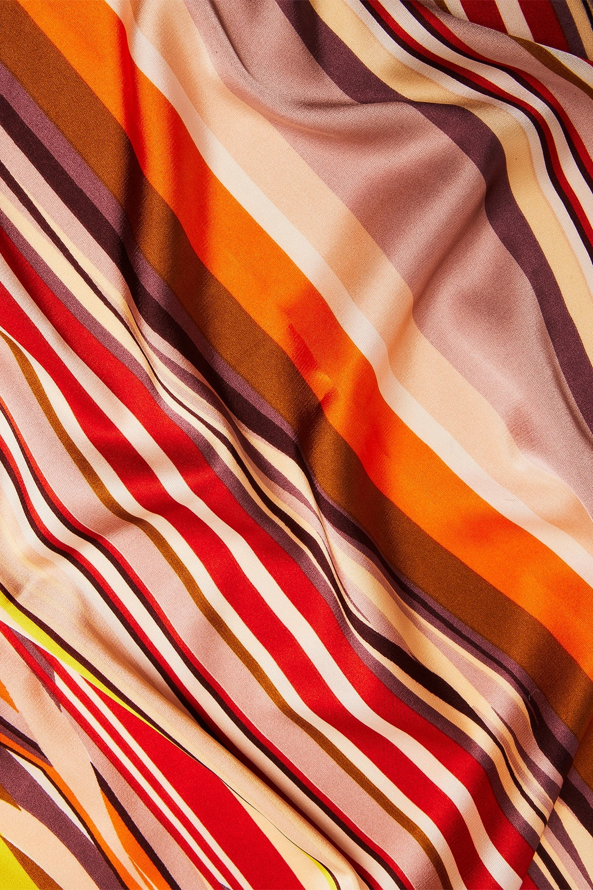 All About That Stripe Head Scarf - Orange/combo — Laranja/combinação