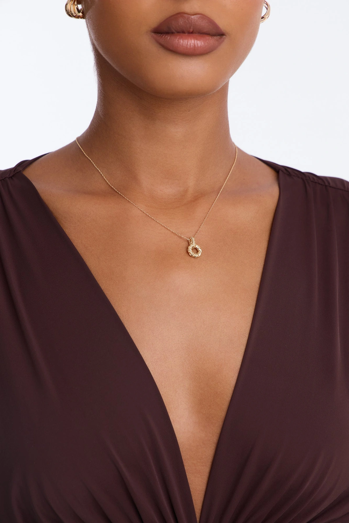 Inner Circle Necklace - Gold — Dourado