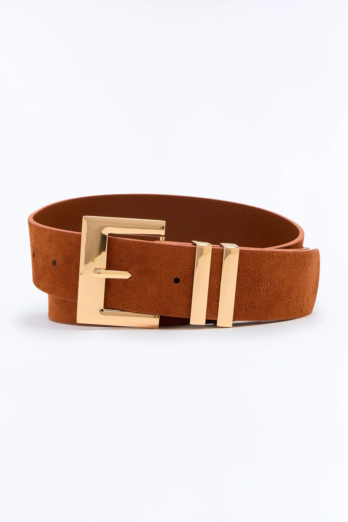 Too Far Gone Leather Belt - Cognac — Cognac