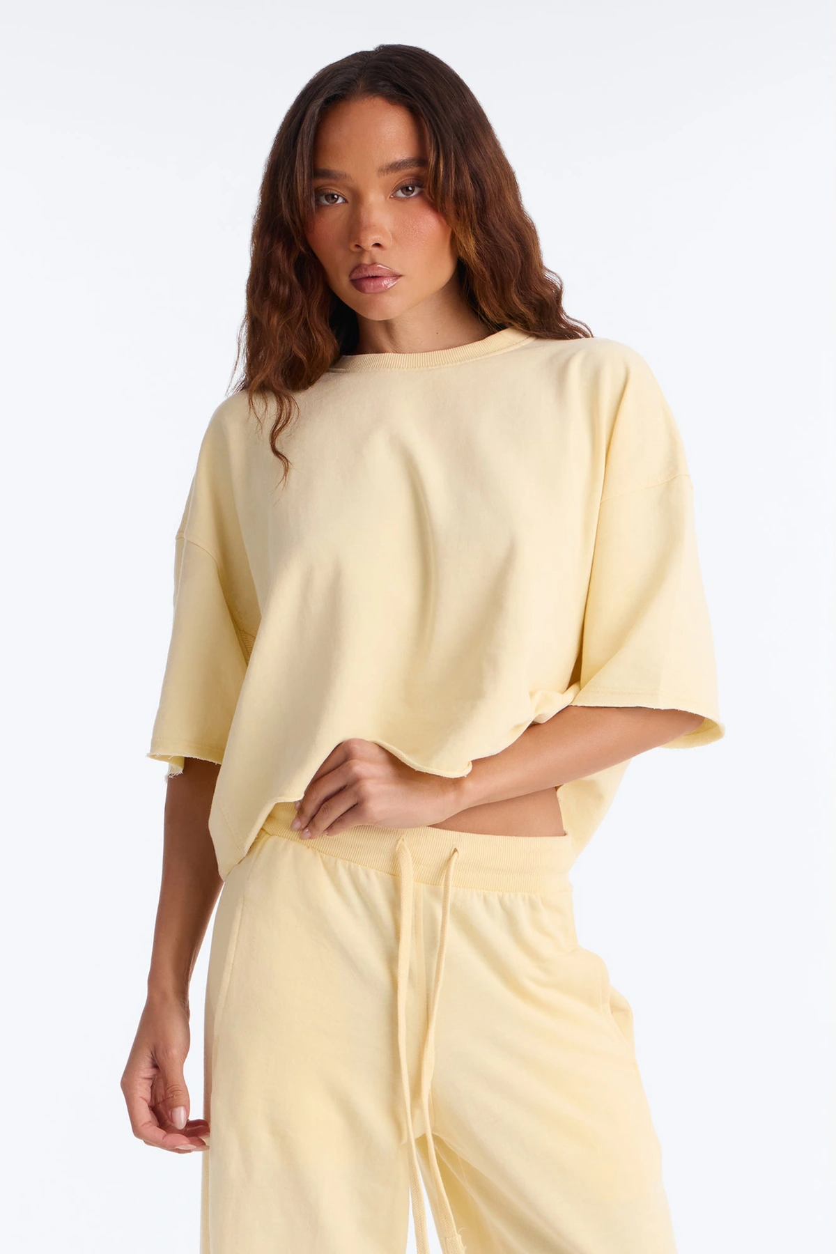 Strollin' Around Pant Set - Yellow — Amarelo